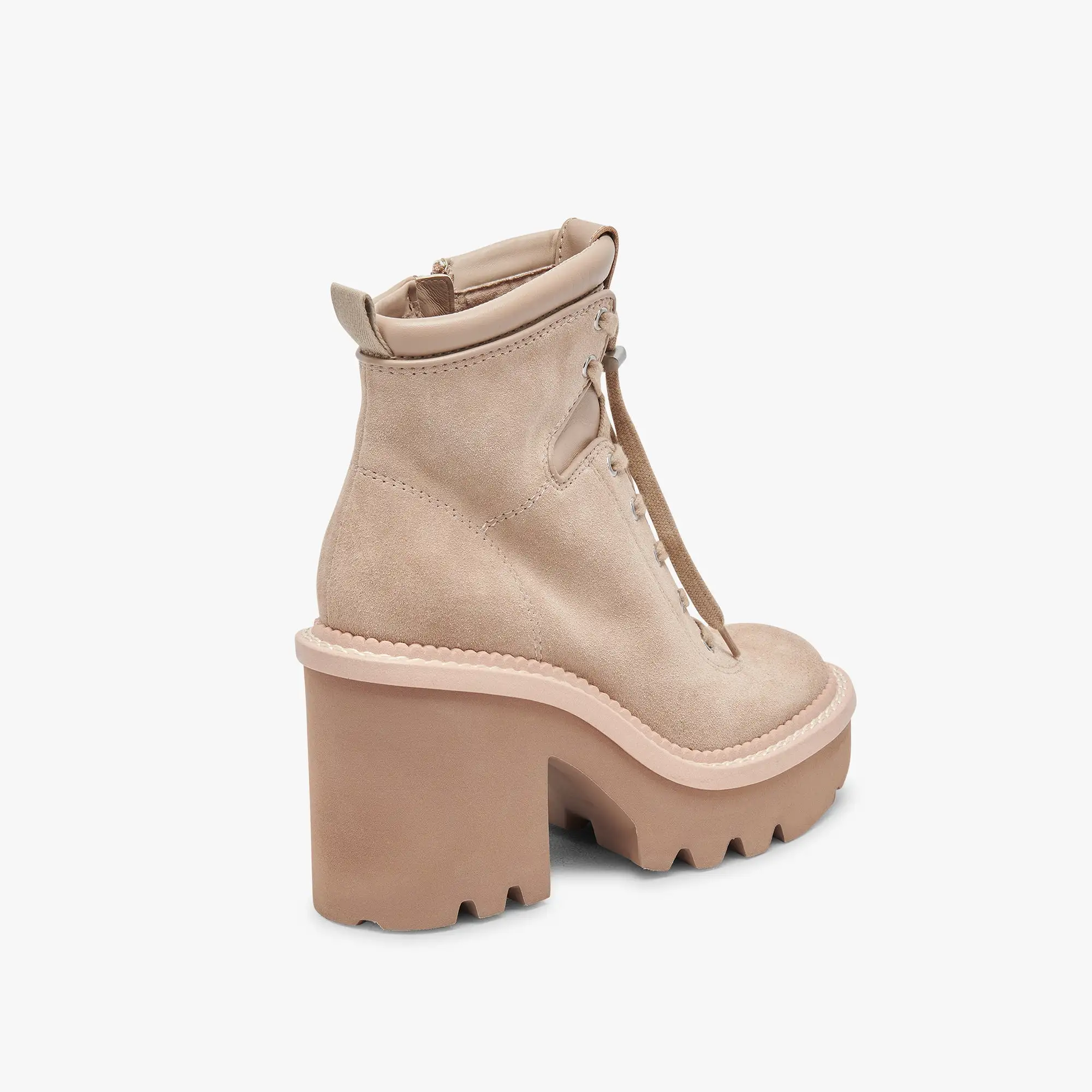 DOMMIE BOOTS TAUPE SUEDE - re:vita