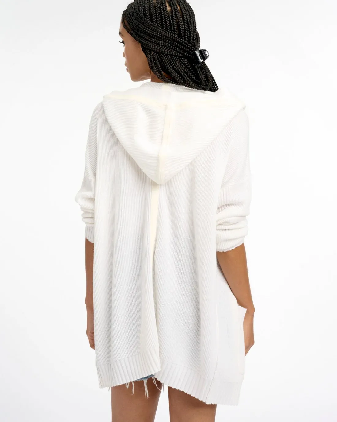 Dove Hoodie Cardigan