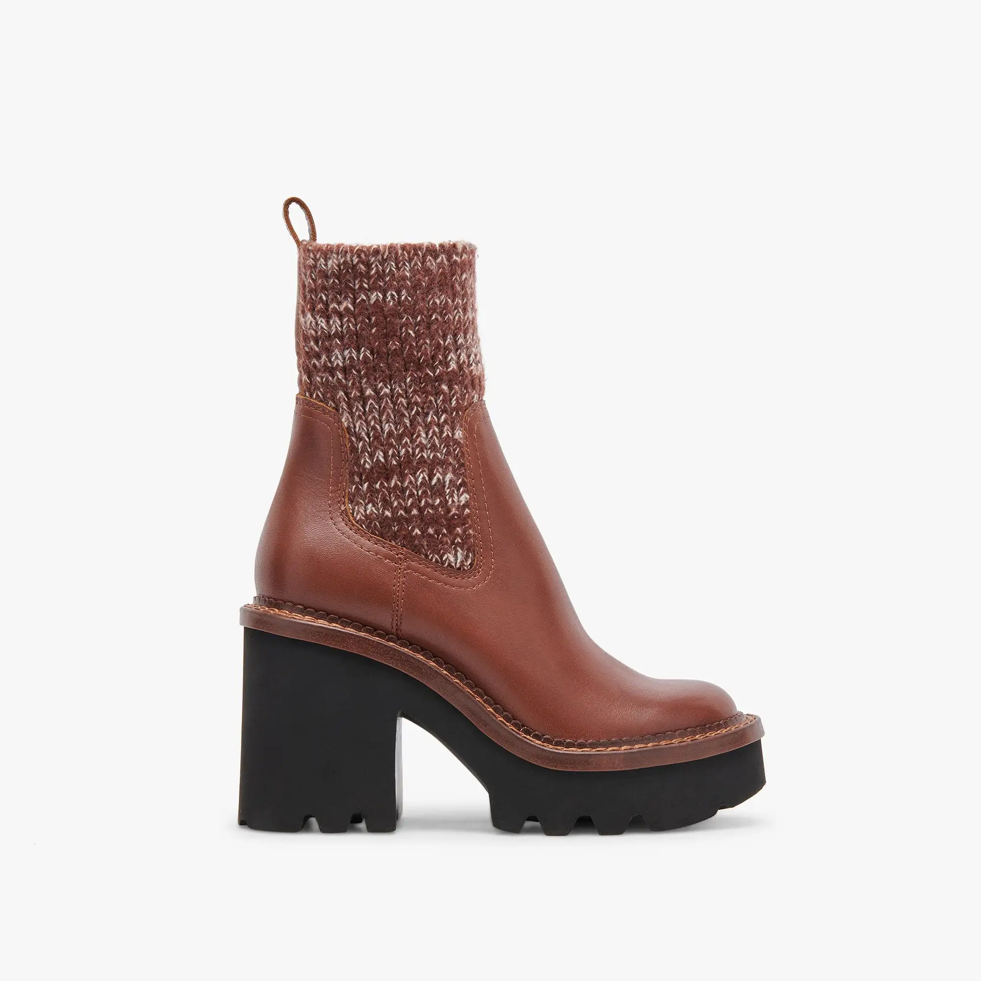 DRAGO BOOTS RUSSET LEATHER - re:vita