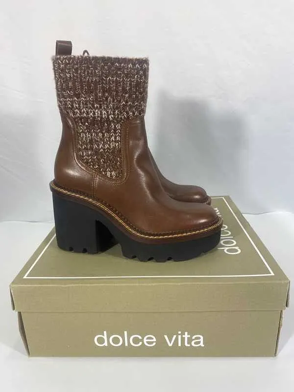 DRAGO BOOTS RUSSET LEATHER - re:vita