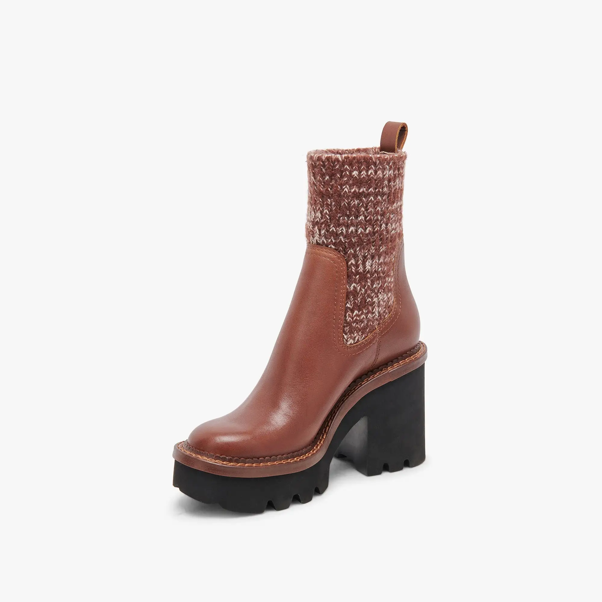 DRAGO BOOTS RUSSET LEATHER - re:vita