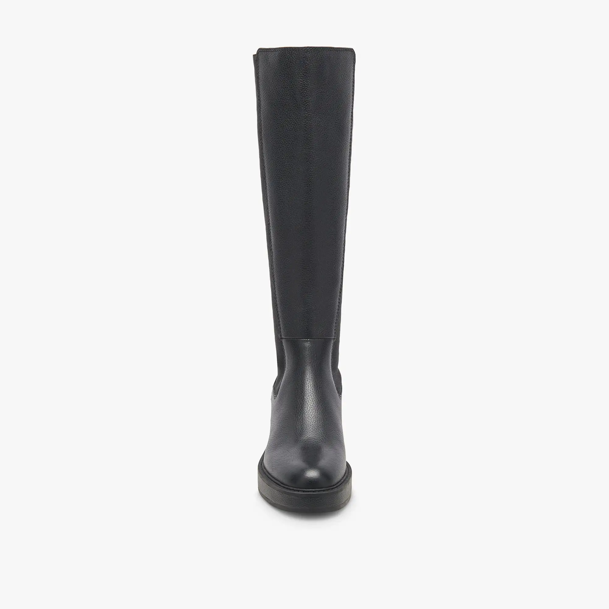 EAMON H2O WIDE CALF BOOTS BLACK LEATHER