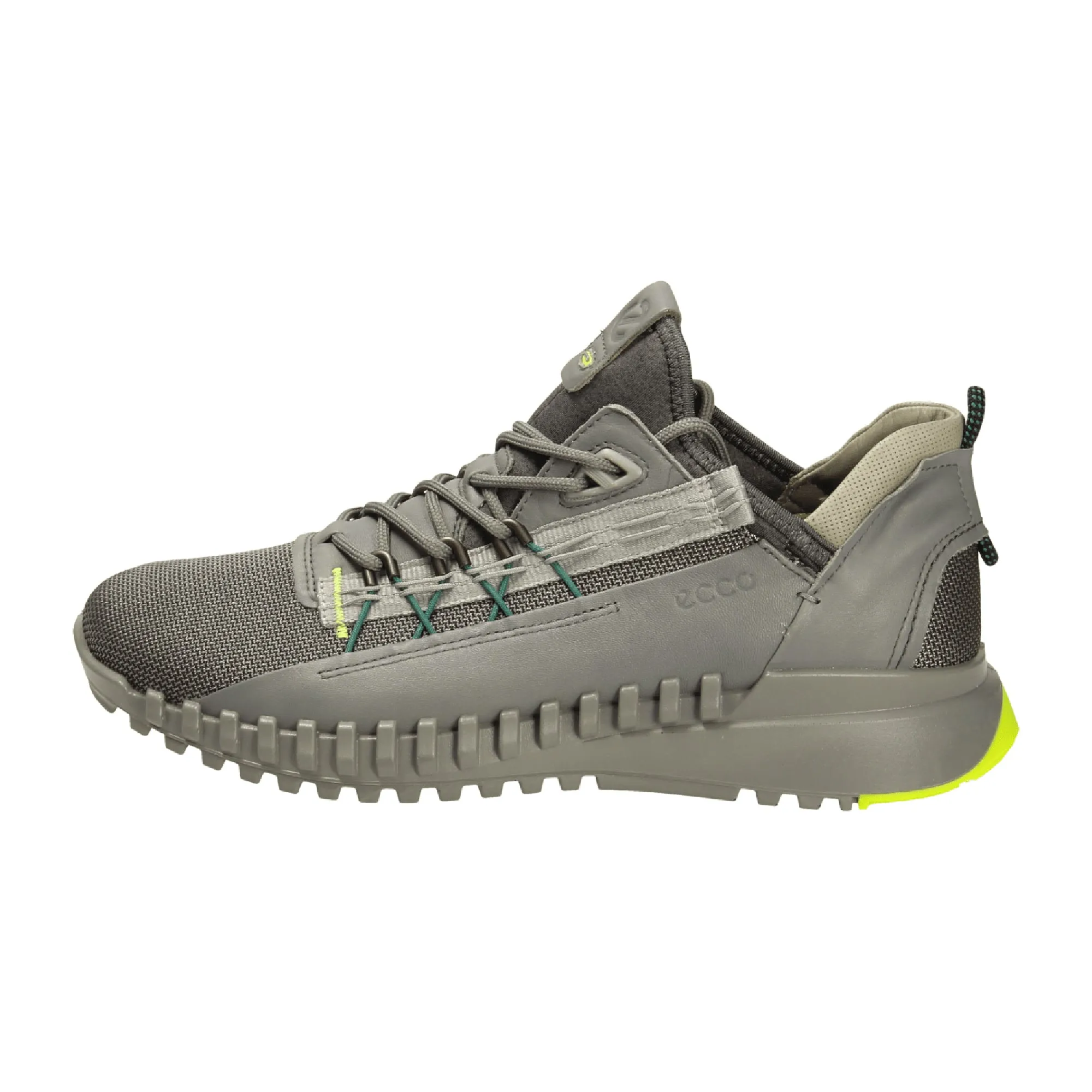 Ecco ZIPFLEX M Men's Sneakers - Stylish Grey Flexible Shoes for Active Lifestyles