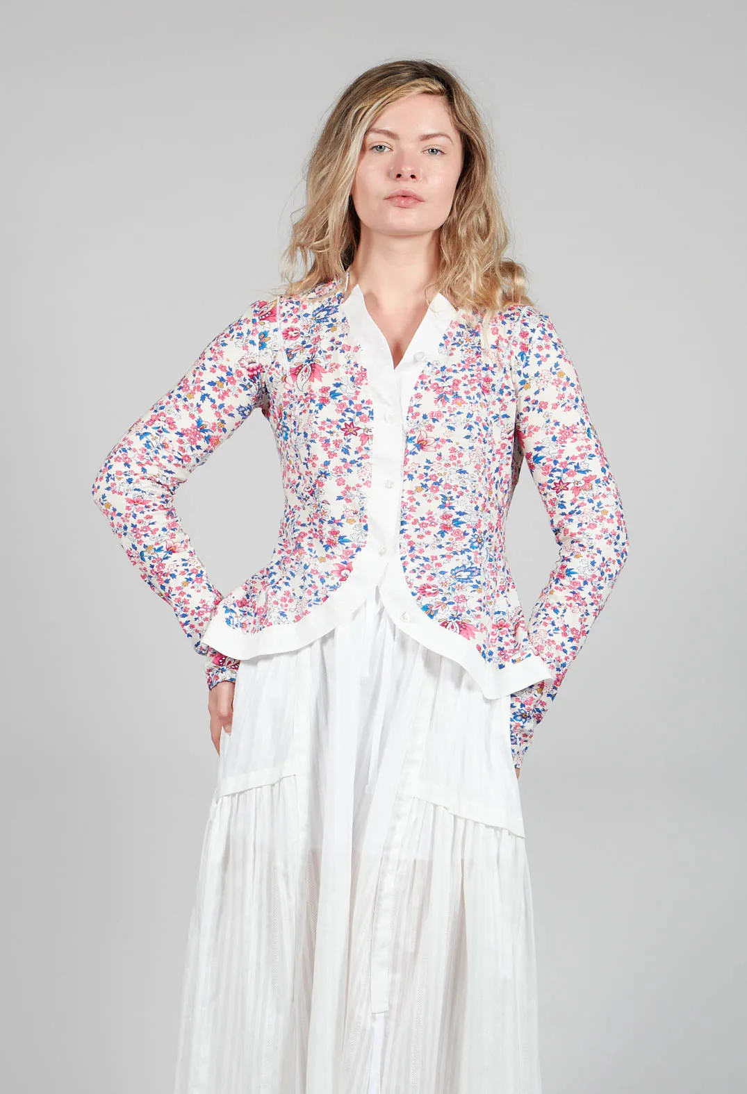 Enticing Jacket in Pink Floral