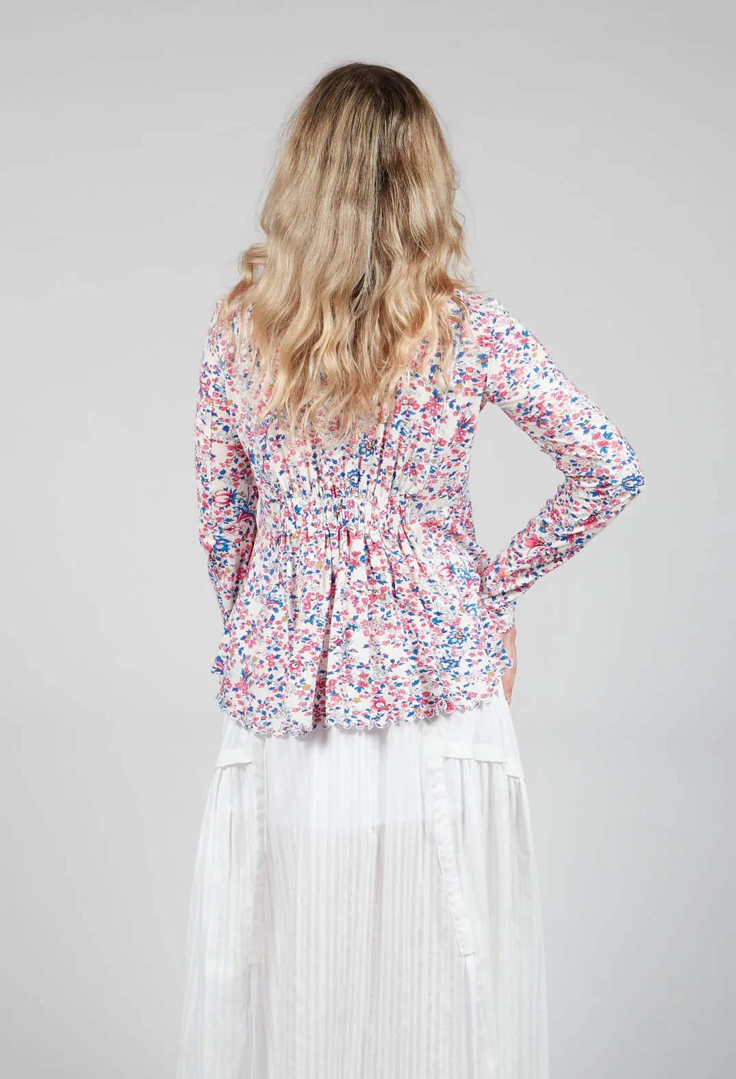 Enticing Jacket in Pink Floral