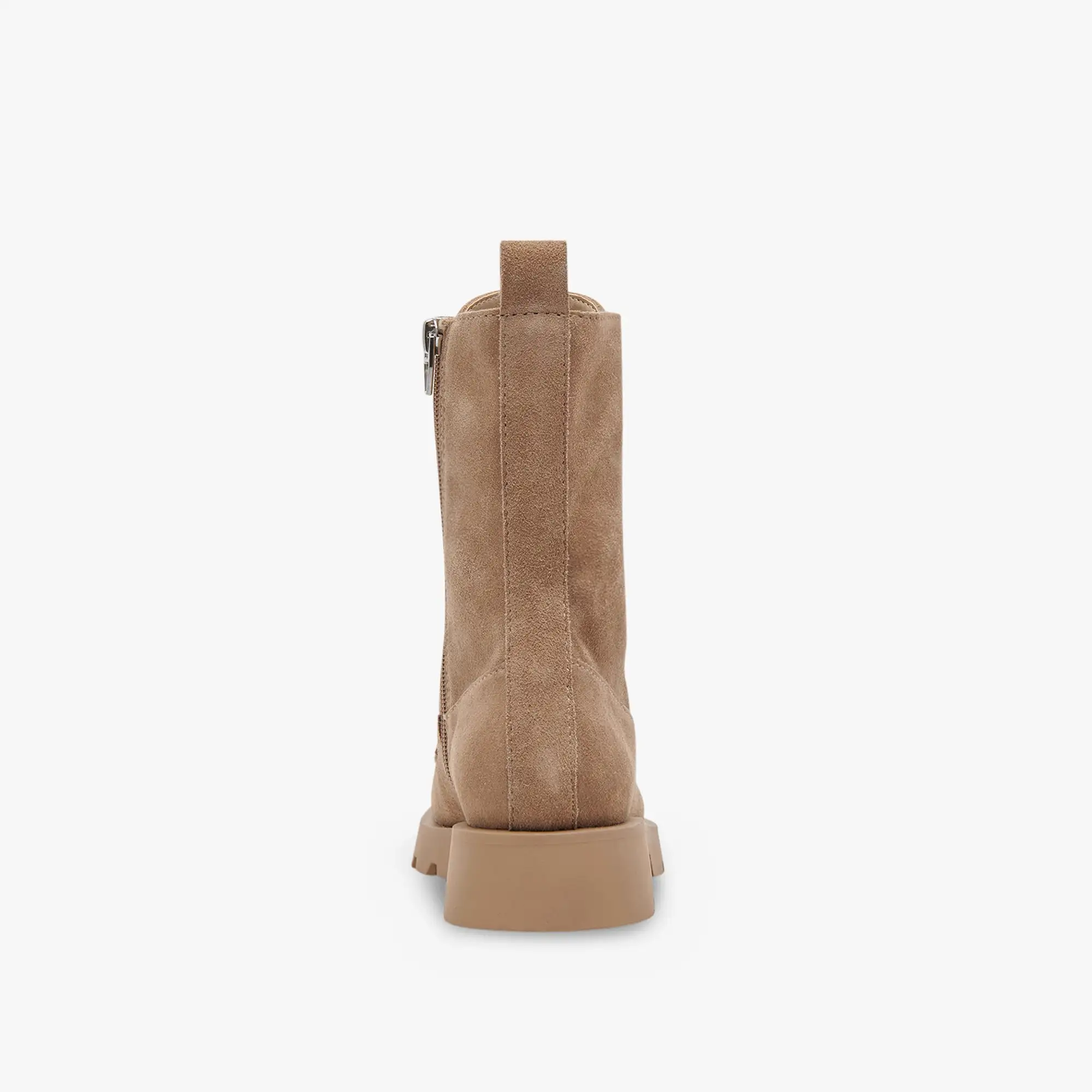 ERLENE BOOTS ALMOND SUEDE