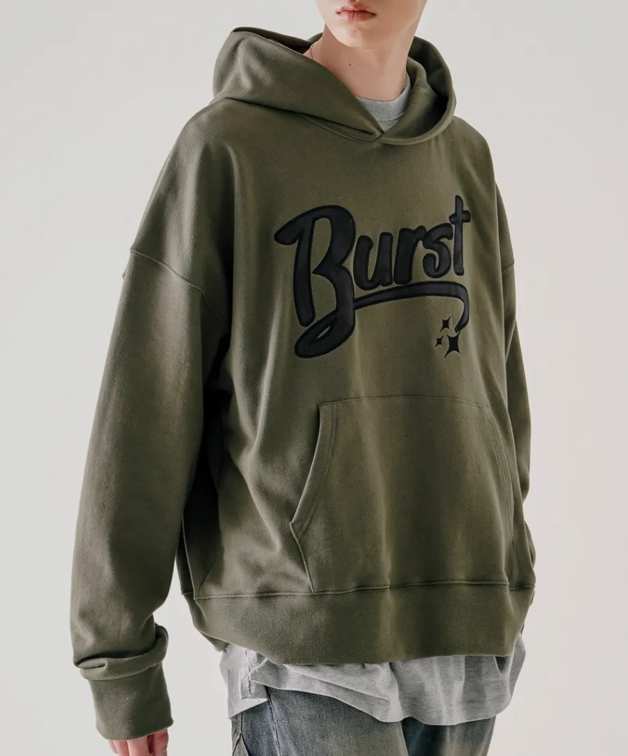 EZKATON  |[ EZKATON ]★BURST HEAVY COTTON HOODIE