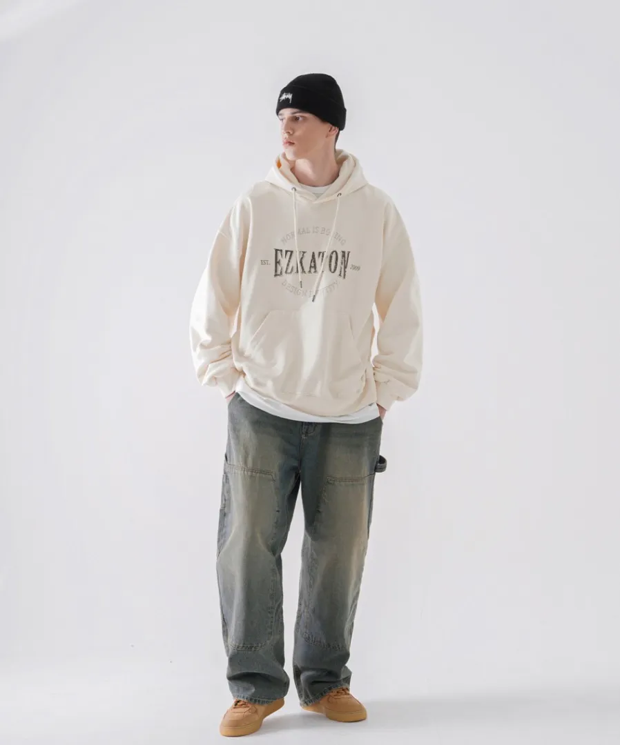 EZKATON  |[ EZKATON ]★IDENTITY HEAVY COTTON HOODIE