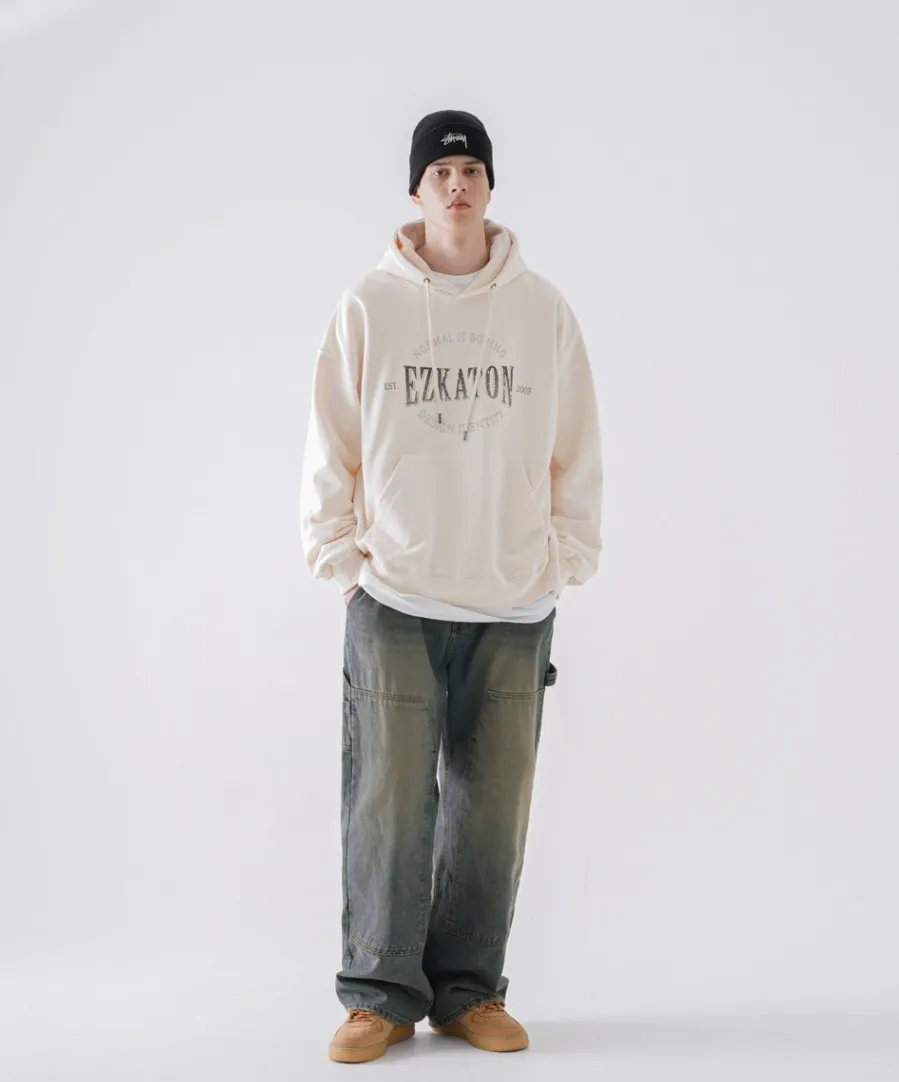 EZKATON  |[ EZKATON ]★IDENTITY HEAVY COTTON HOODIE