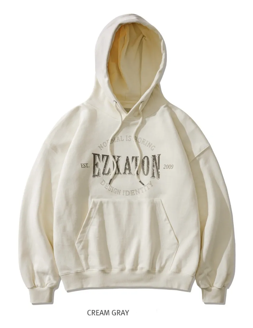 EZKATON  |[ EZKATON ]★IDENTITY HEAVY COTTON HOODIE