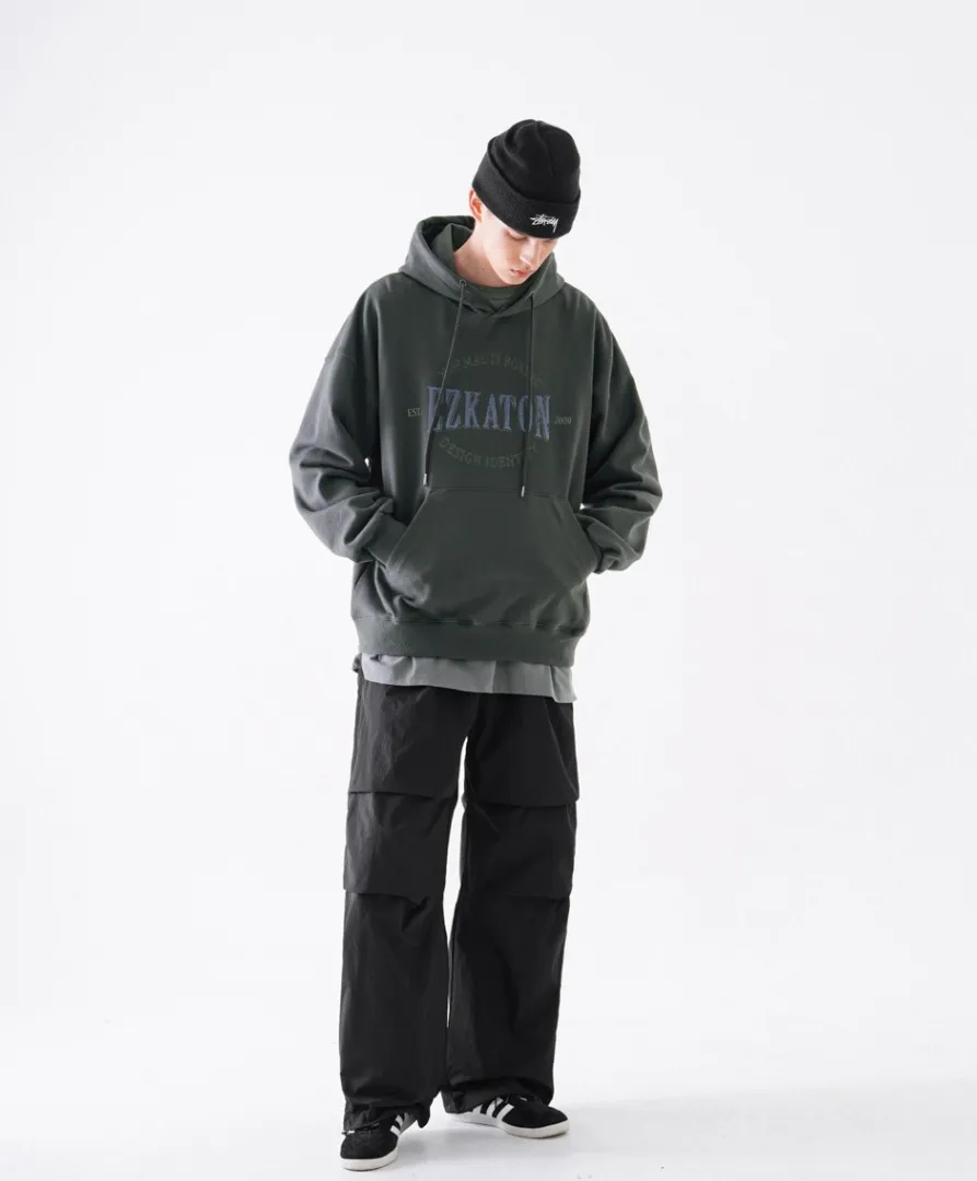 EZKATON  |[ EZKATON ]★IDENTITY HEAVY COTTON HOODIE