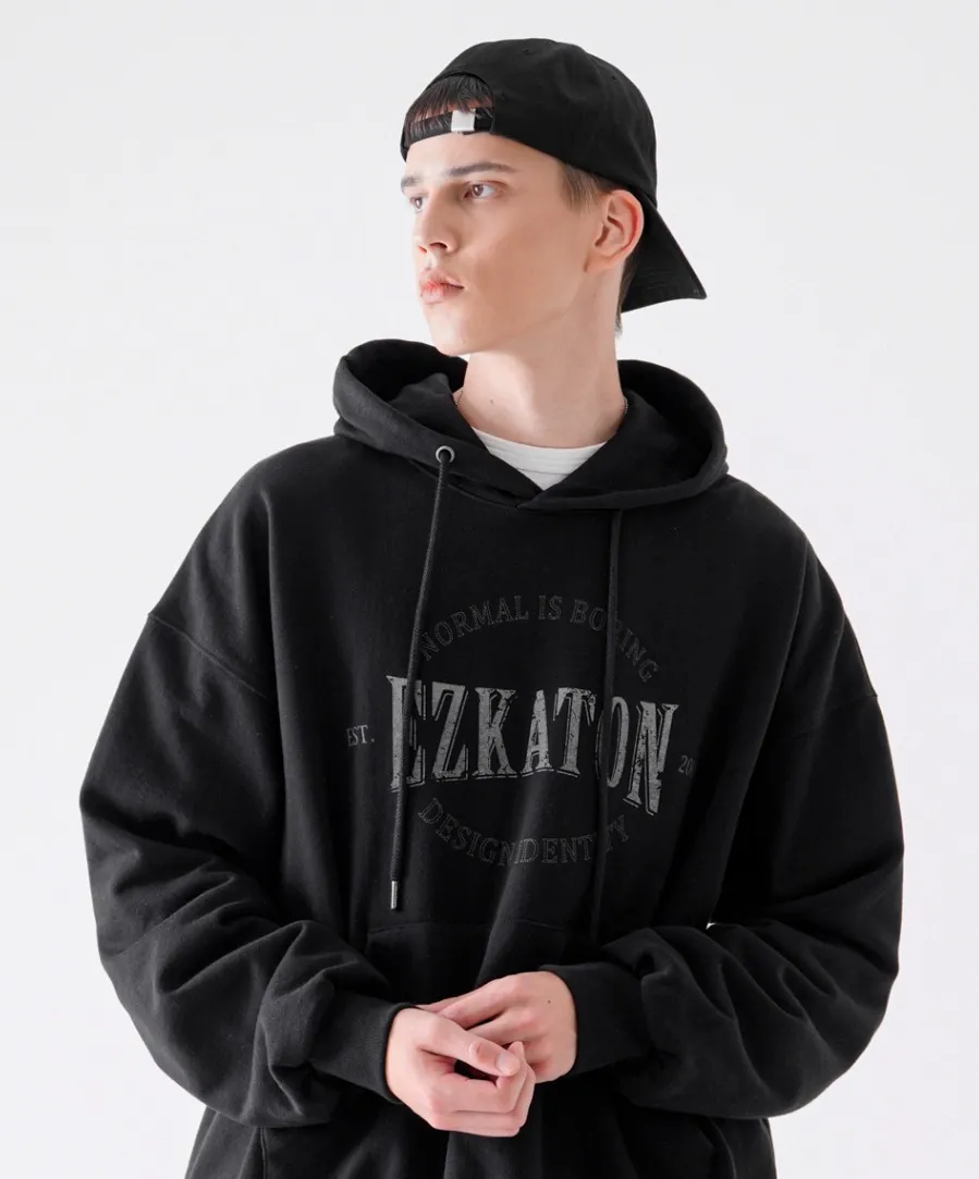 EZKATON  |[ EZKATON ]★IDENTITY HEAVY COTTON HOODIE