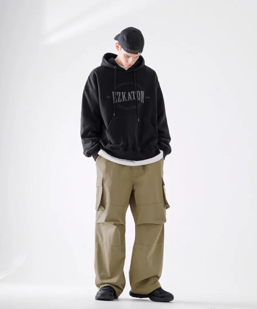 EZKATON  |[ EZKATON ]★IDENTITY HEAVY COTTON HOODIE