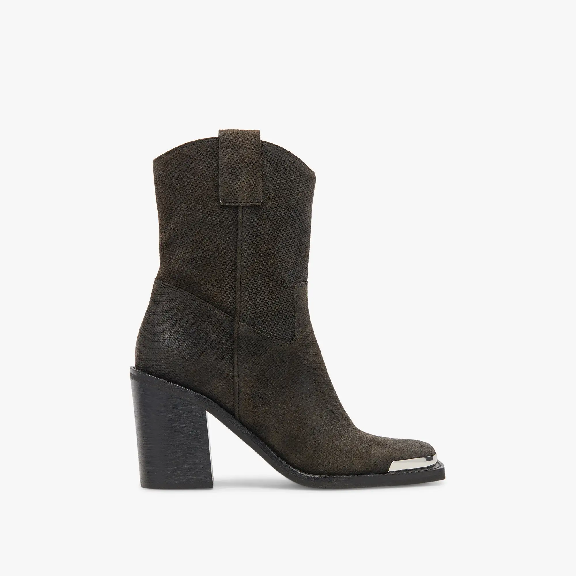 FALON BOOTS ESPRESSO DISTRESSED LEATHER - re:vita