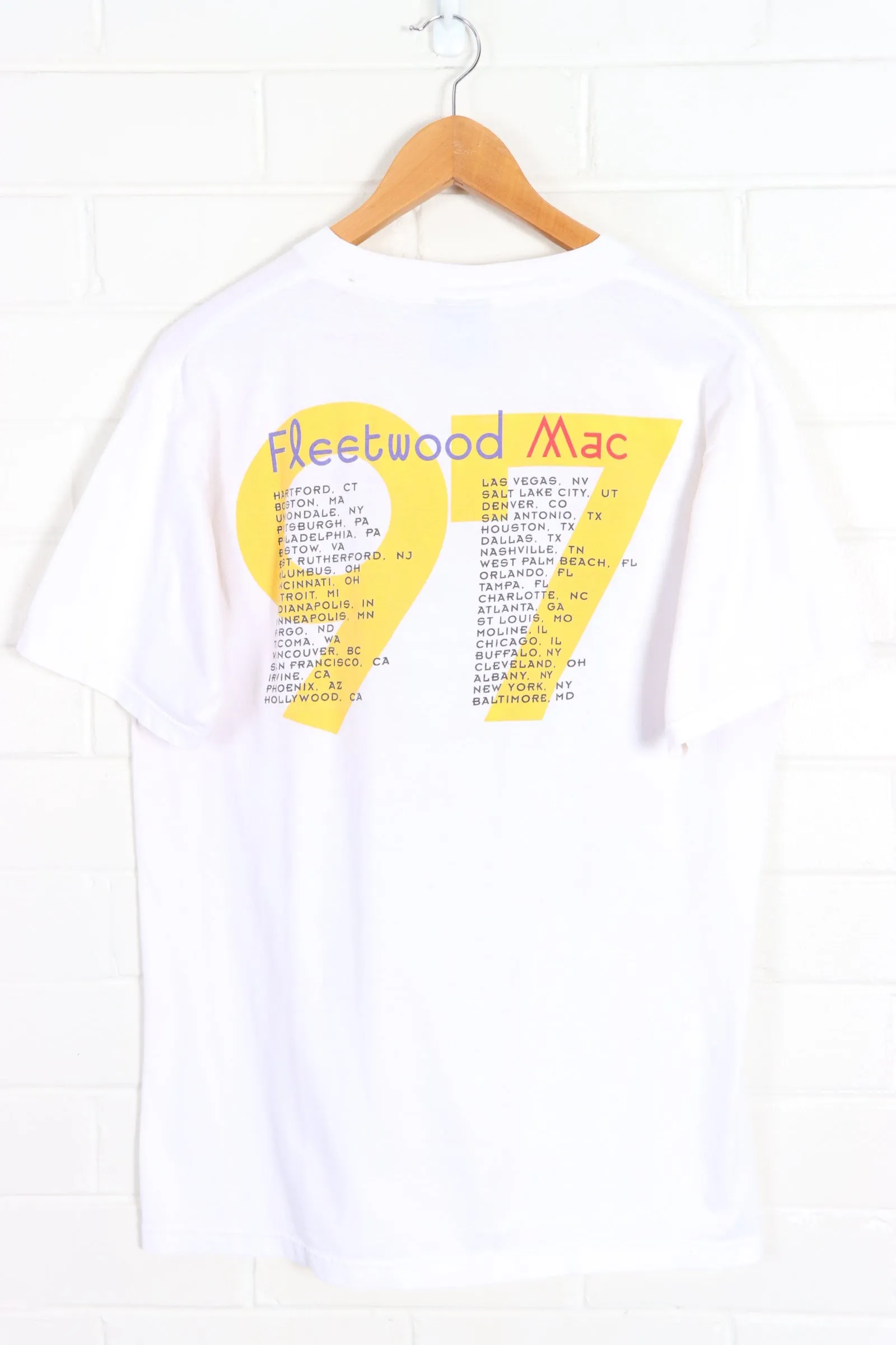 Fleetwood Mac 1997 'Back and Loving It' US Tour T-Shirt (L)