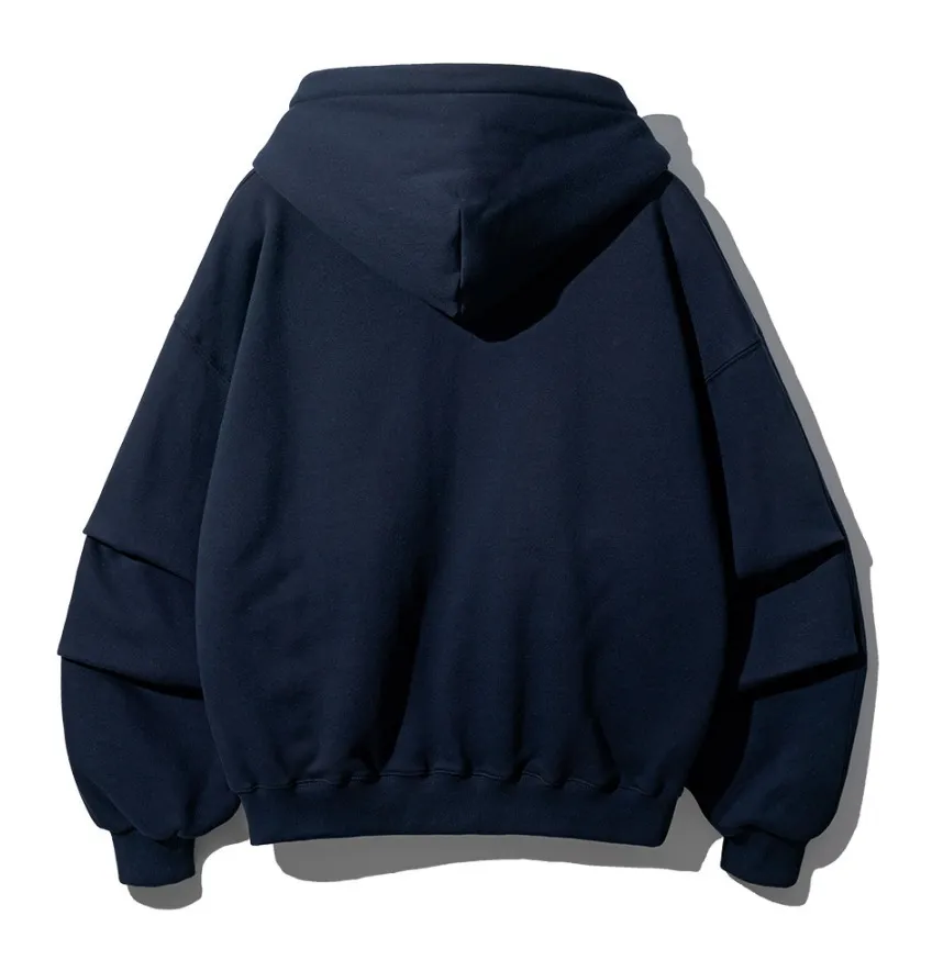 FP142  |【FEPL】★FLOW BOW PLEATS HOODIE