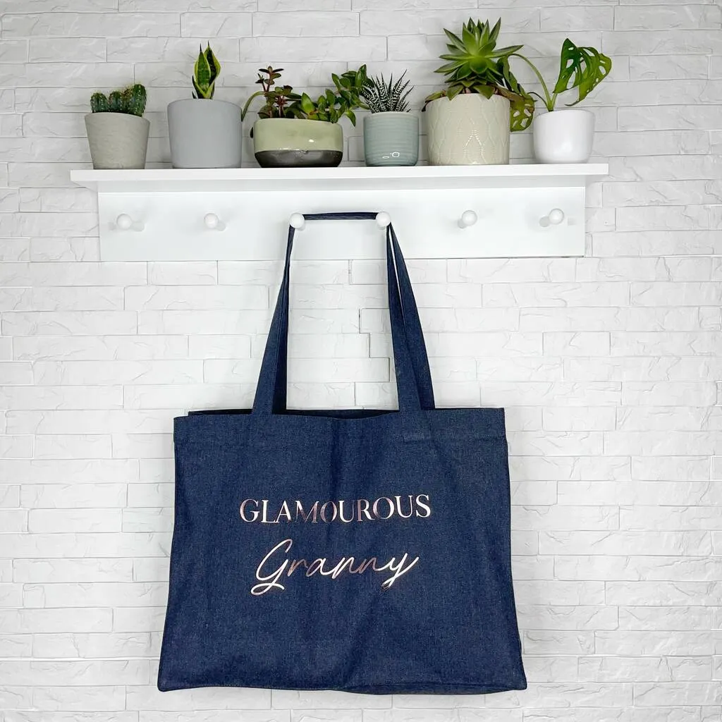 Glamourous Grandma Tote Bag