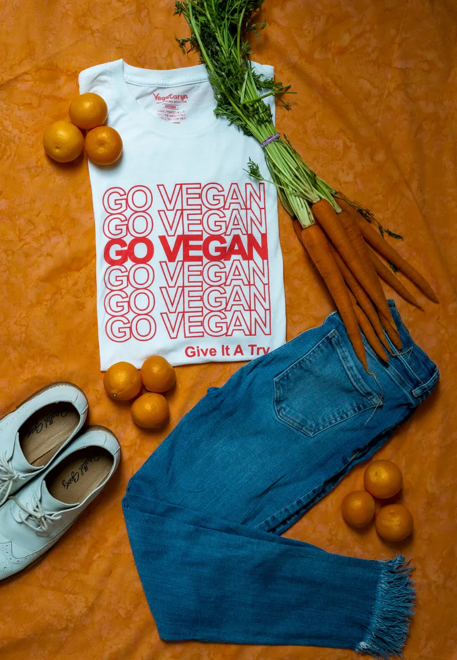 GO VEGAN GO VEGAN (Unisex Tee)