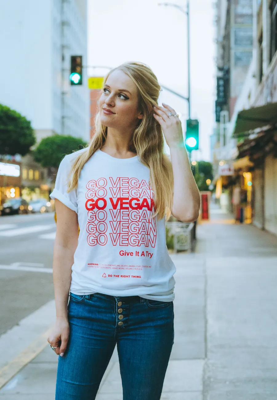 GO VEGAN GO VEGAN (Unisex Tee)