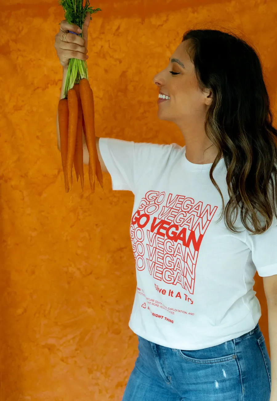 GO VEGAN GO VEGAN (Unisex Tee)