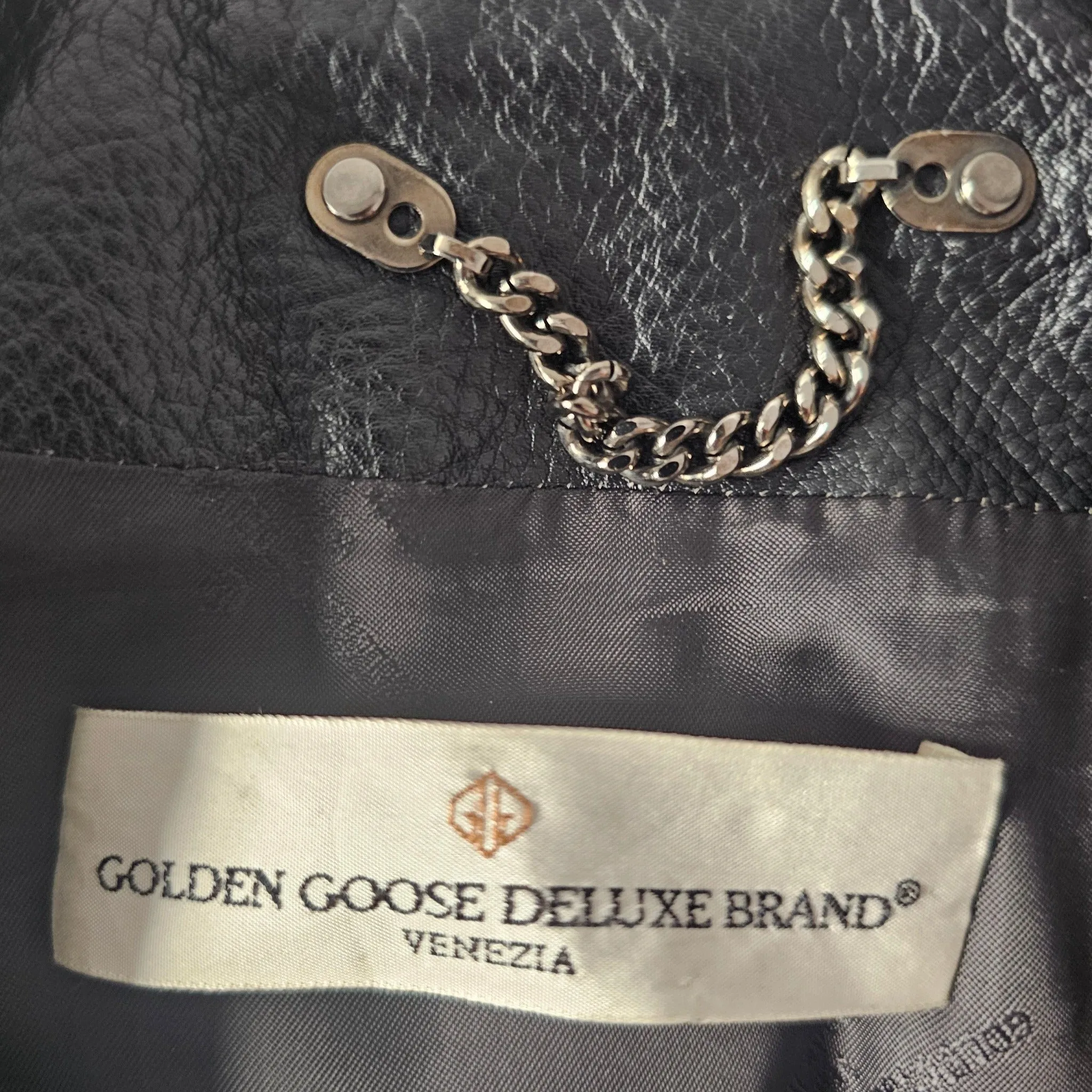 Golden Goose Perfecto leather jacket