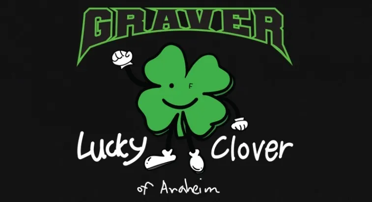 GRAVER  |[GRAVER]★LUCKY CLOVER CENTER HOODIE