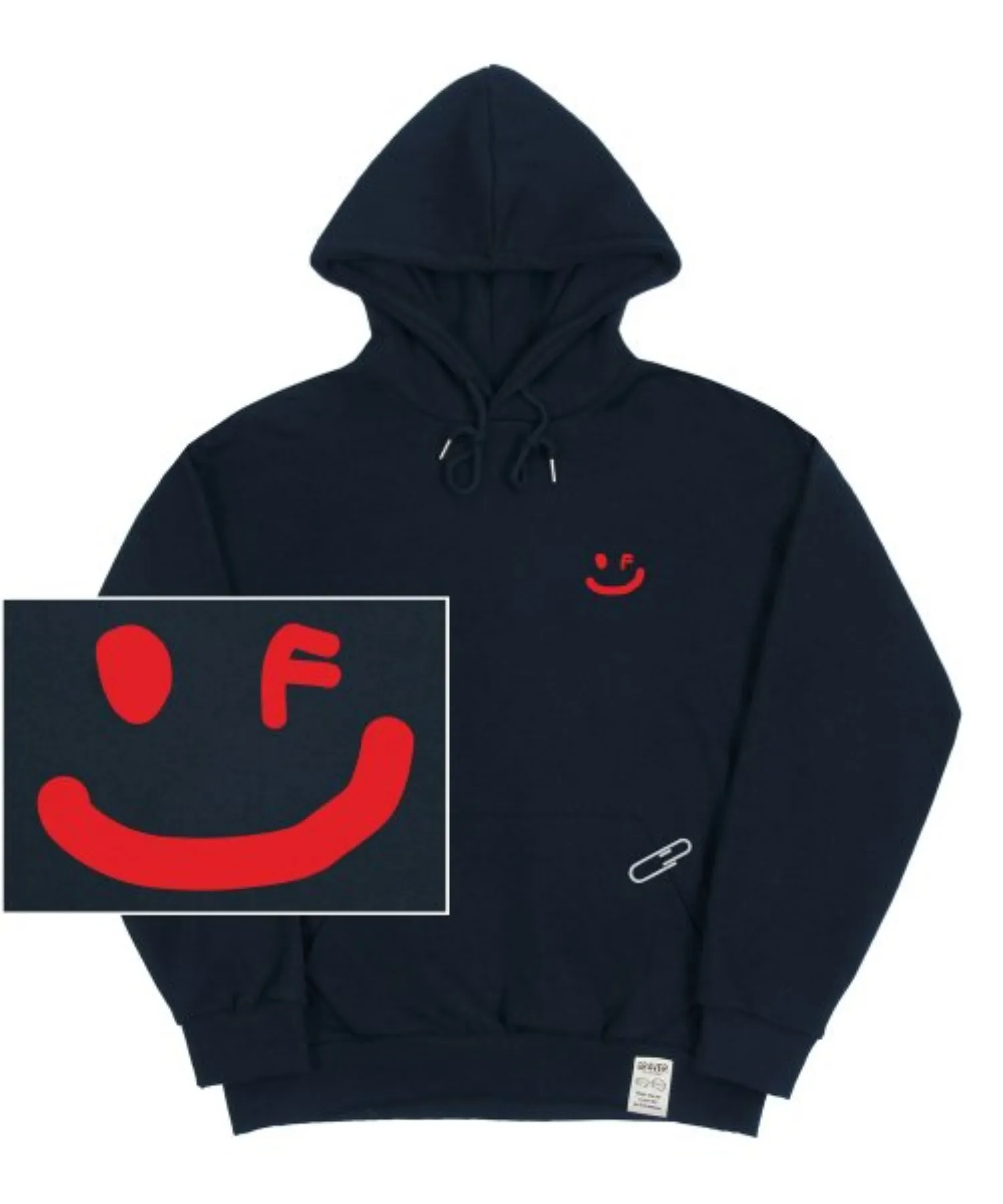 GRAVER  |[GRAVER]★SMALL DRAWING SMILE HOODIE