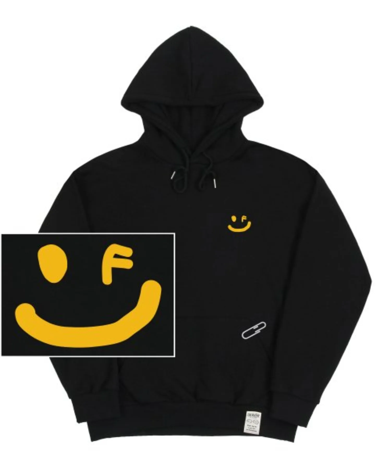 GRAVER  |[GRAVER]★SMALL DRAWING SMILE HOODIE