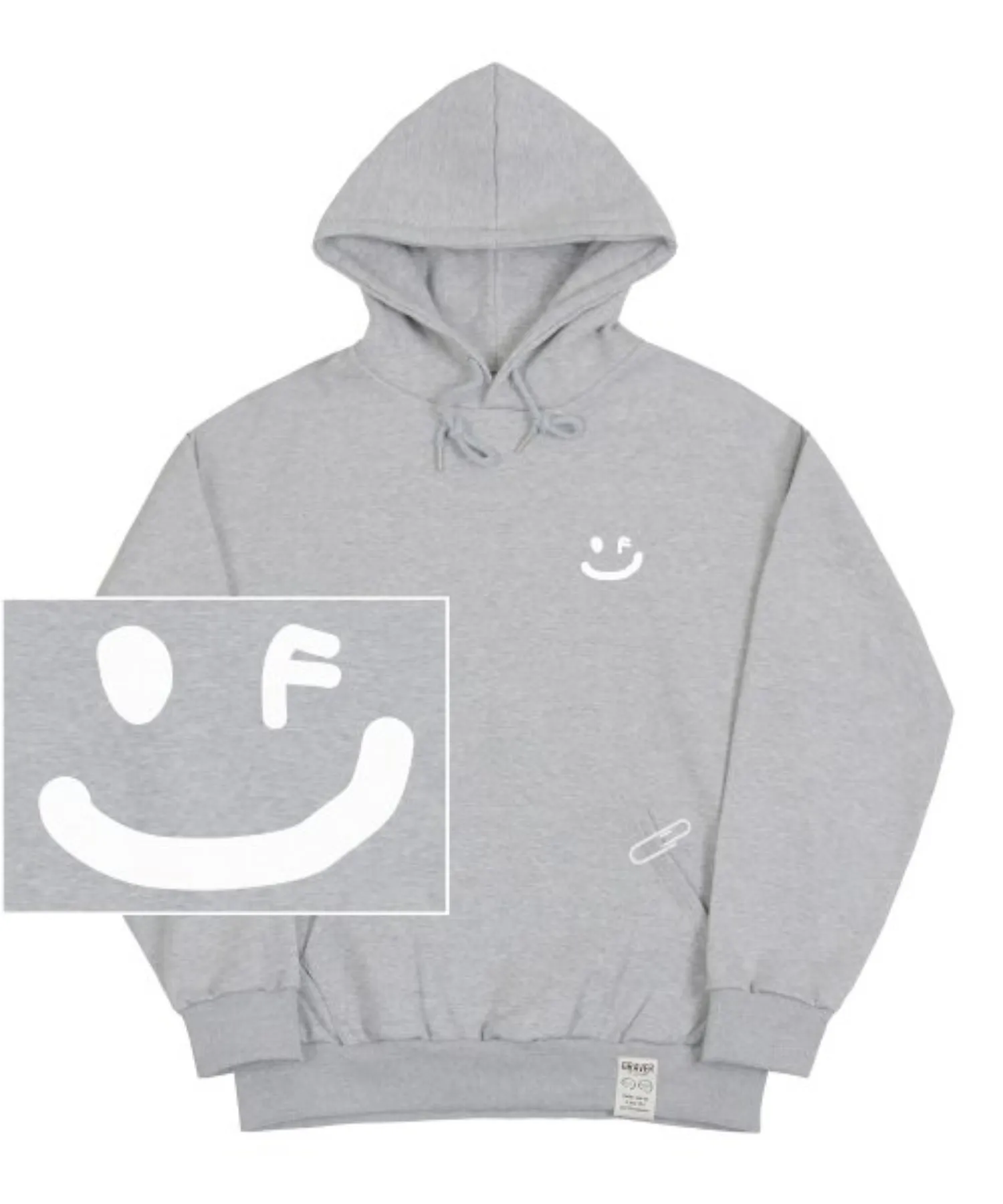 GRAVER  |[GRAVER]★SMALL DRAWING SMILE HOODIE