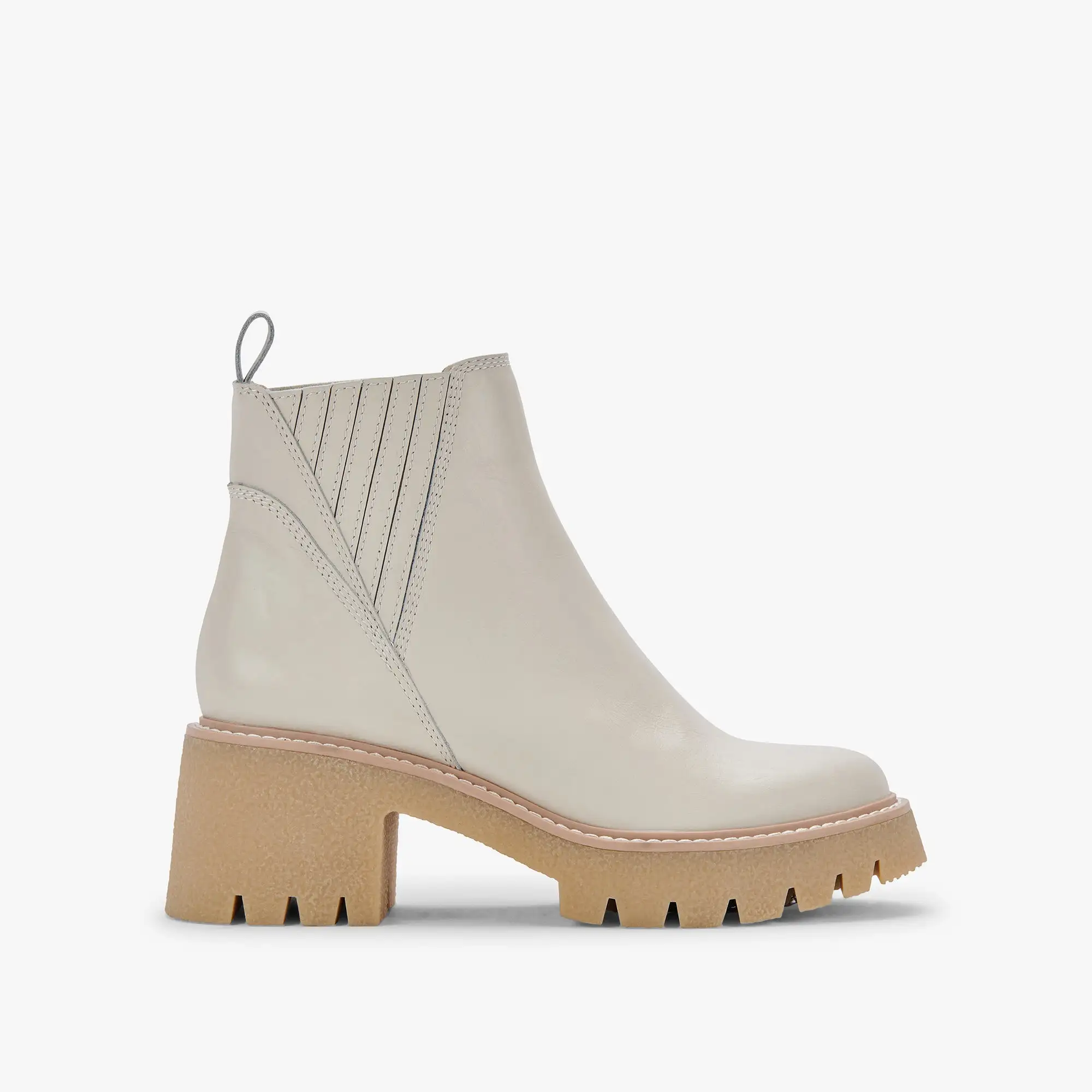 HARTE H2O BOOTS IVORY LEATHER