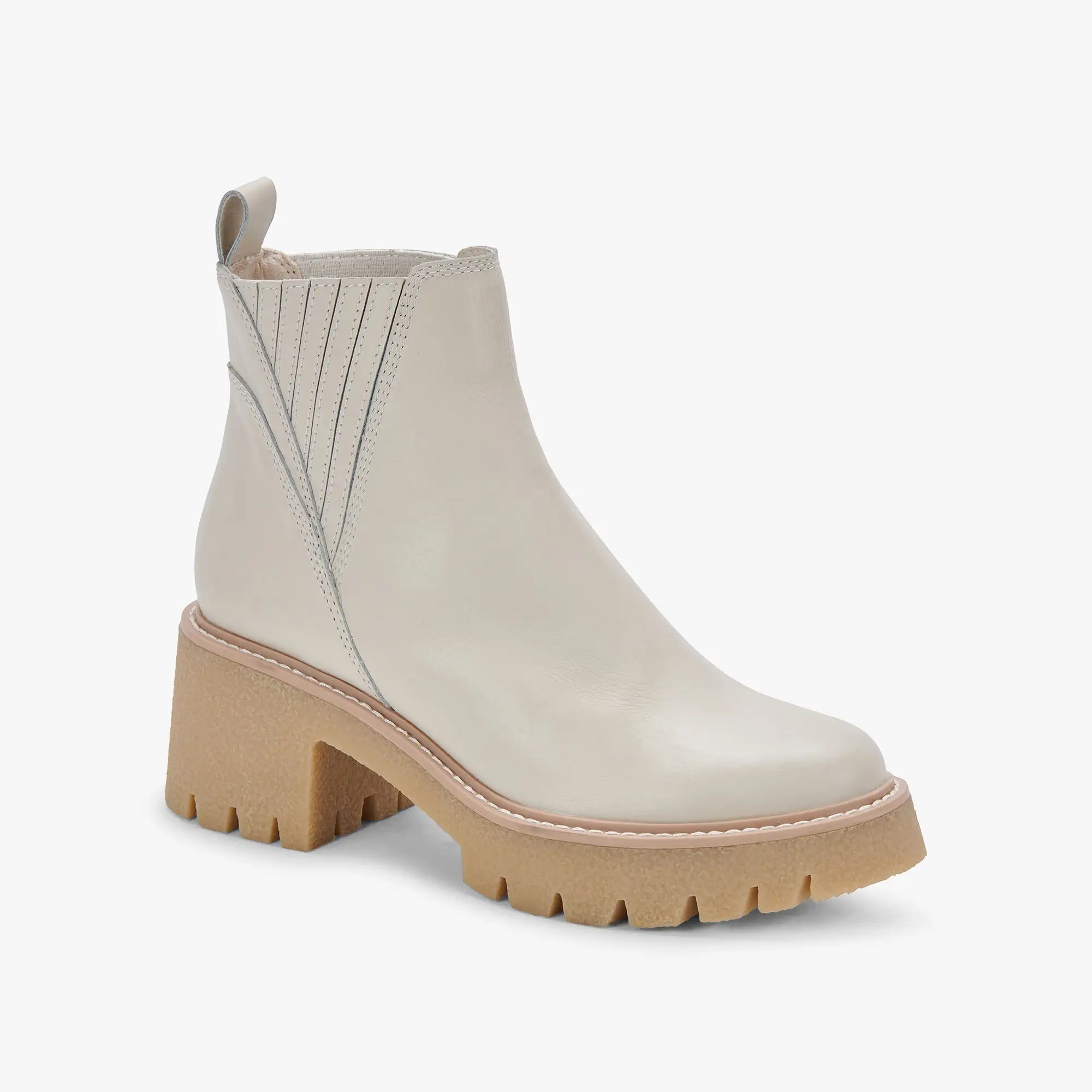 HARTE H2O BOOTS IVORY LEATHER