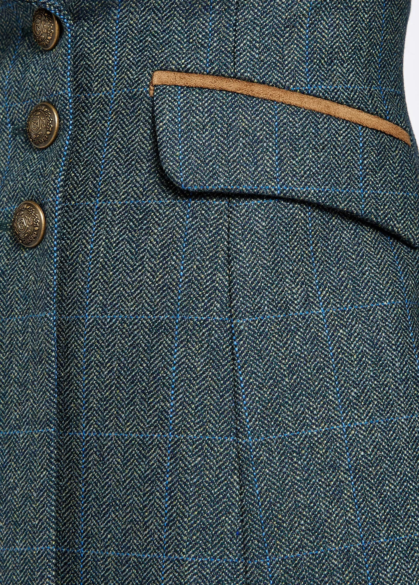 Heather Tweed Jacket - Mist