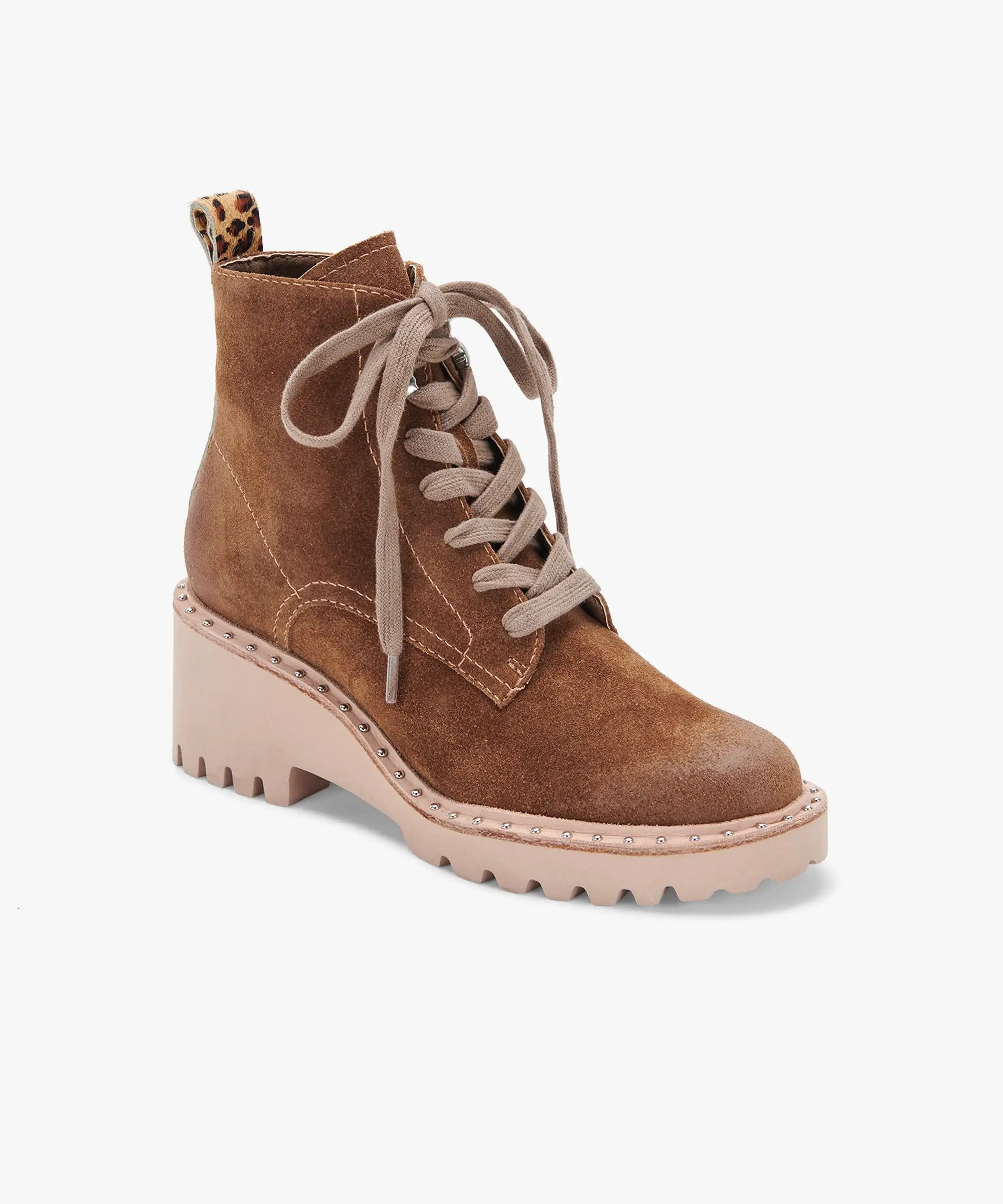 HINTO BOOTS DK BROWN SUEDE re:vita