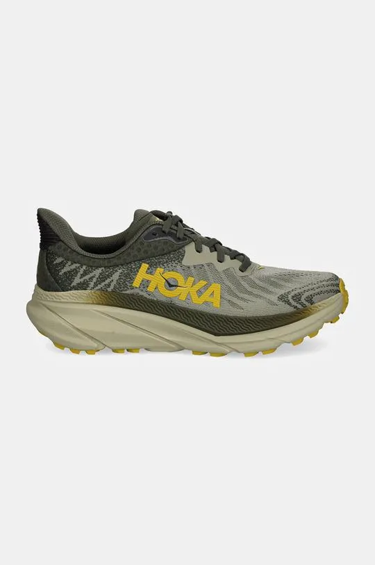 Hoka One One running shoes Challenger ATR 7 green color