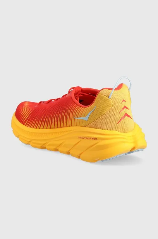 Hoka One One shoes RINCON 3 red color