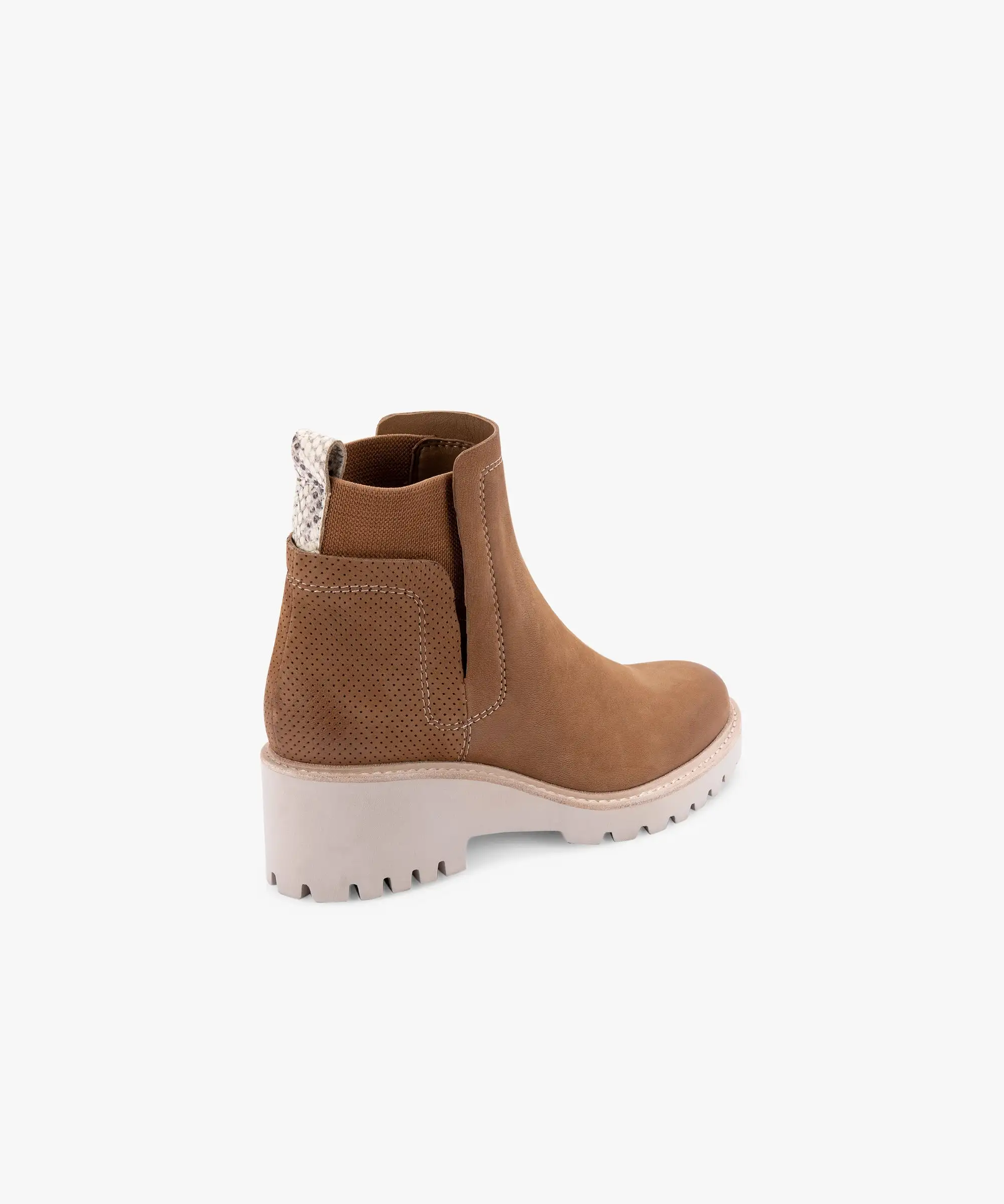 HUEY BOOTIES WHISKEY NUBUCK - re:vita