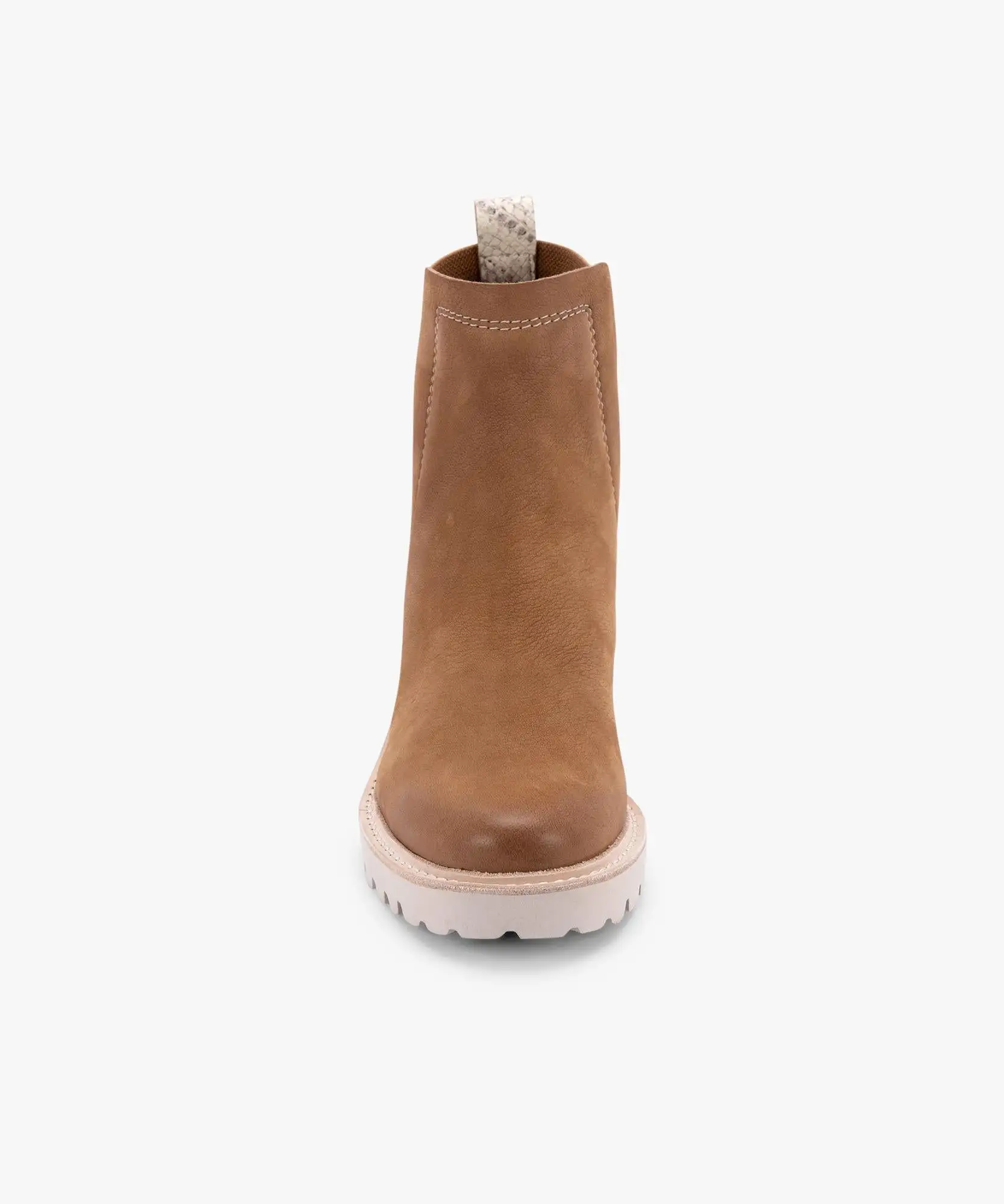 HUEY BOOTIES WHISKEY NUBUCK - re:vita