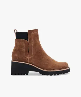 HUEY H2O BOOTS IN DK BROWN SUEDE - re:vita