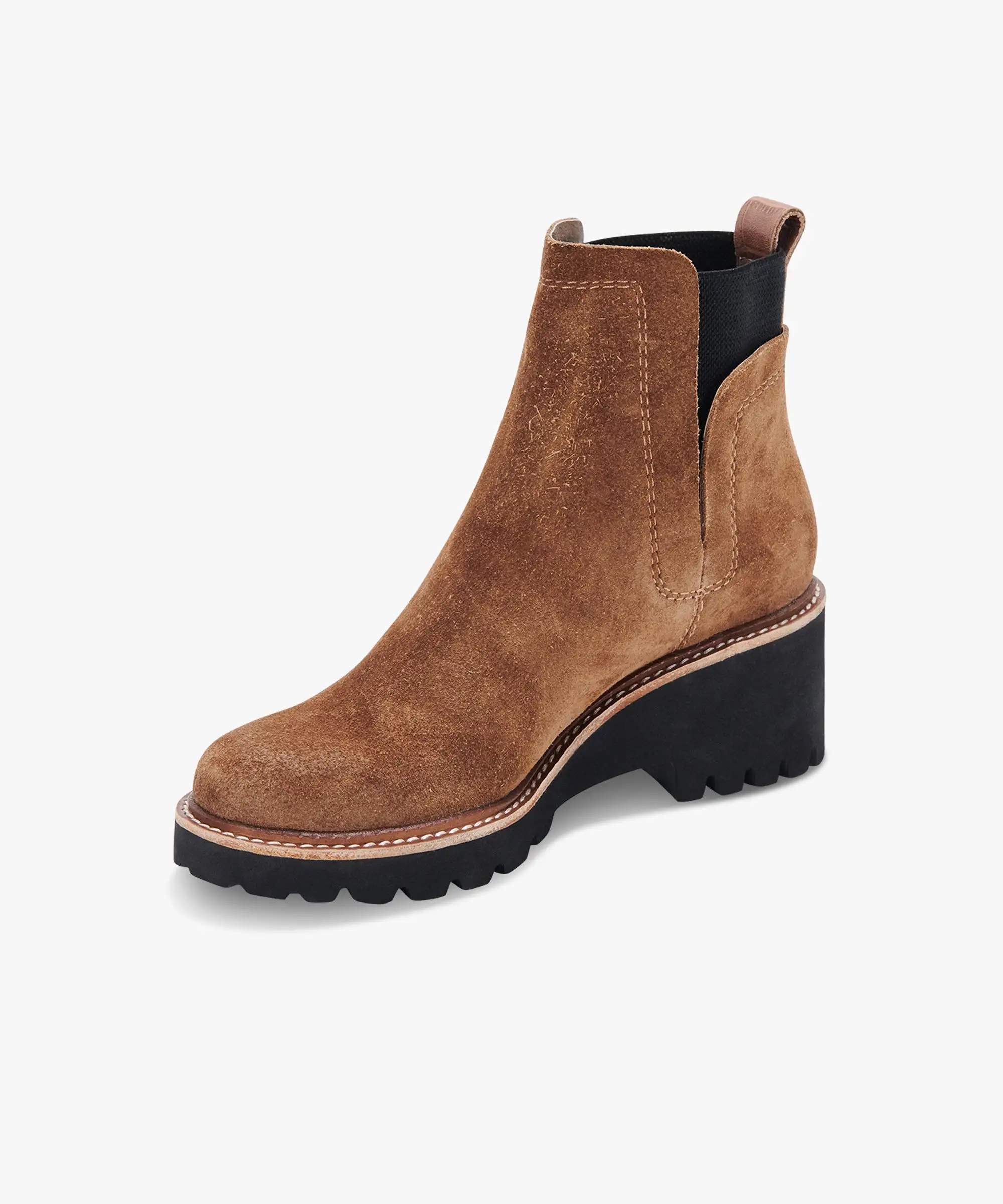 HUEY H2O BOOTS IN DK BROWN SUEDE - re:vita