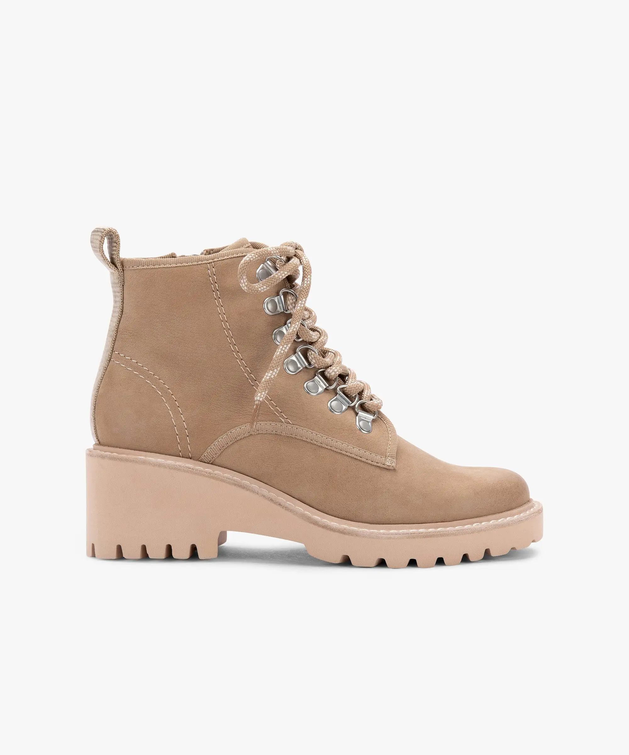 HUEY HIKER BOOTS MUSHROOM NUBUCK re:vita