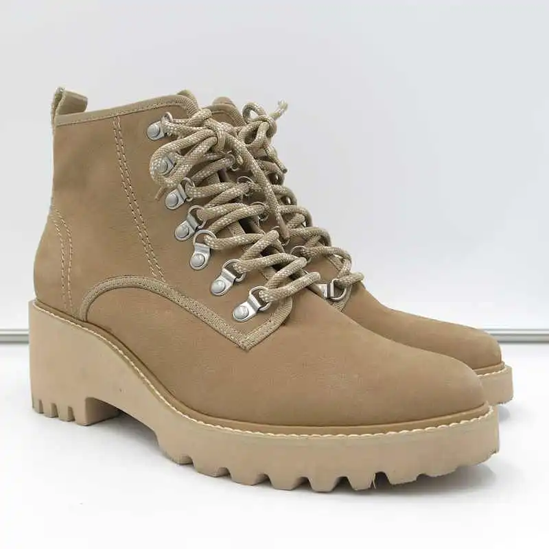 HUEY HIKER BOOTS MUSHROOM NUBUCK re:vita