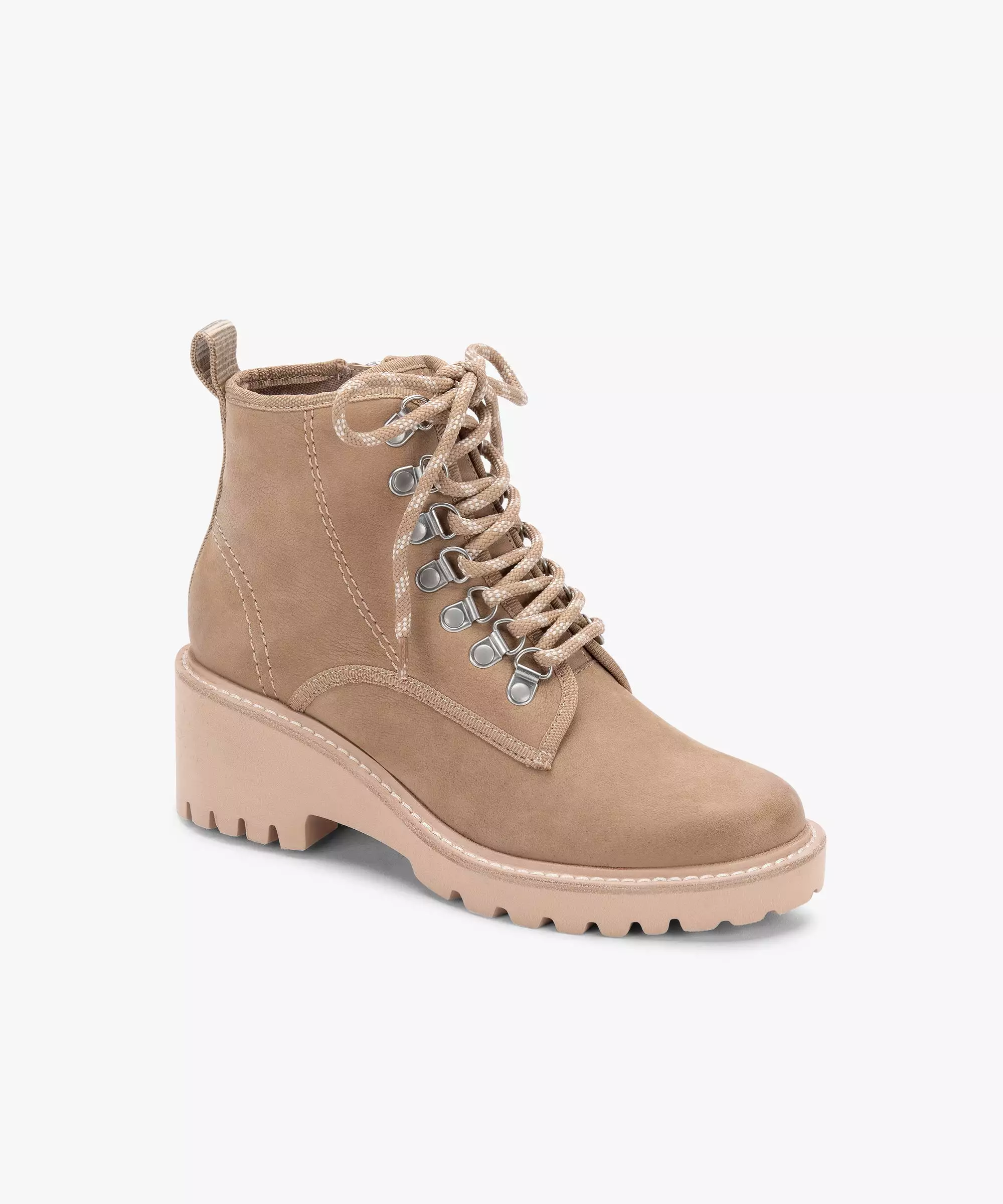 HUEY HIKER BOOTS MUSHROOM NUBUCK re:vita