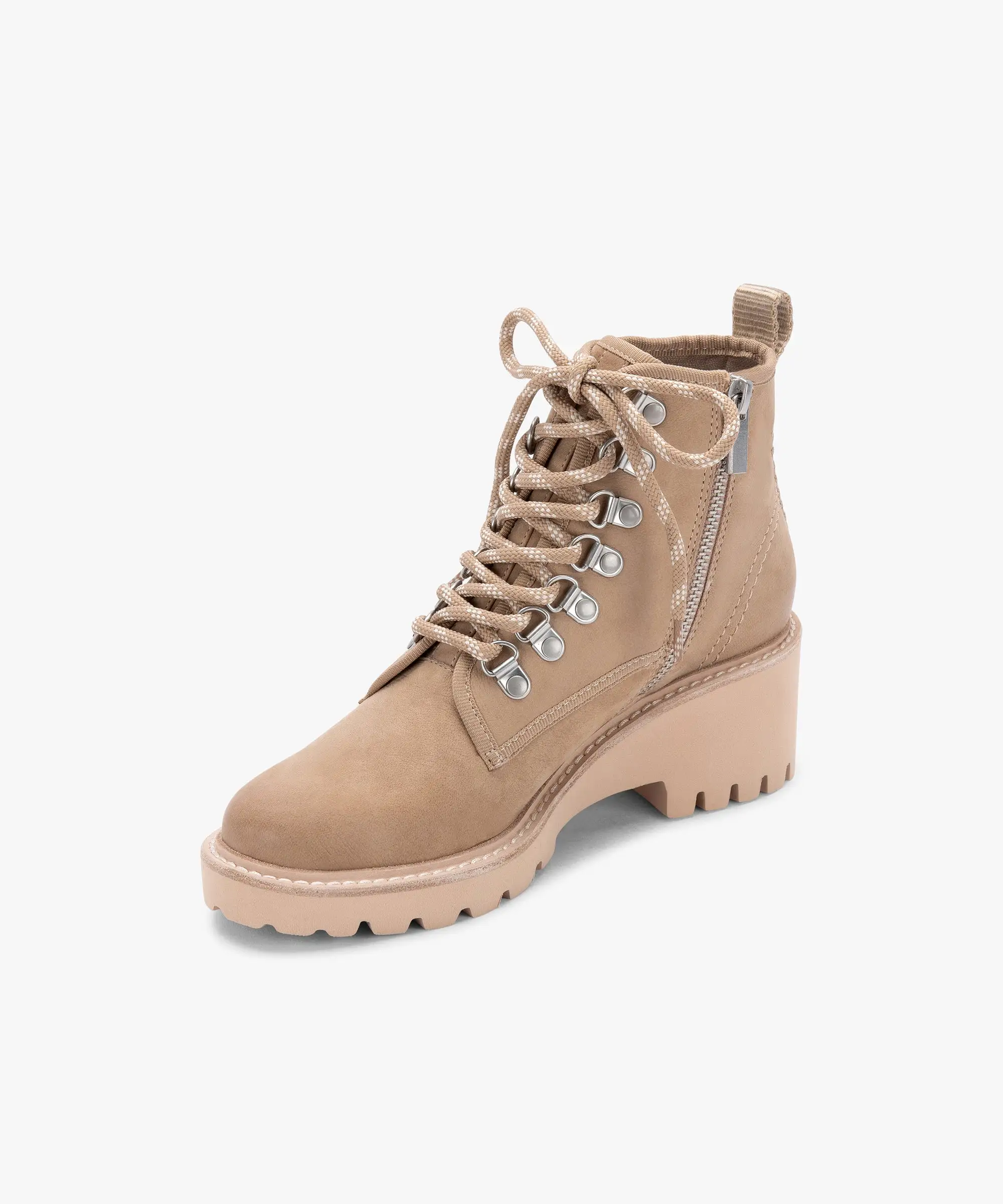 HUEY HIKER BOOTS MUSHROOM NUBUCK re:vita