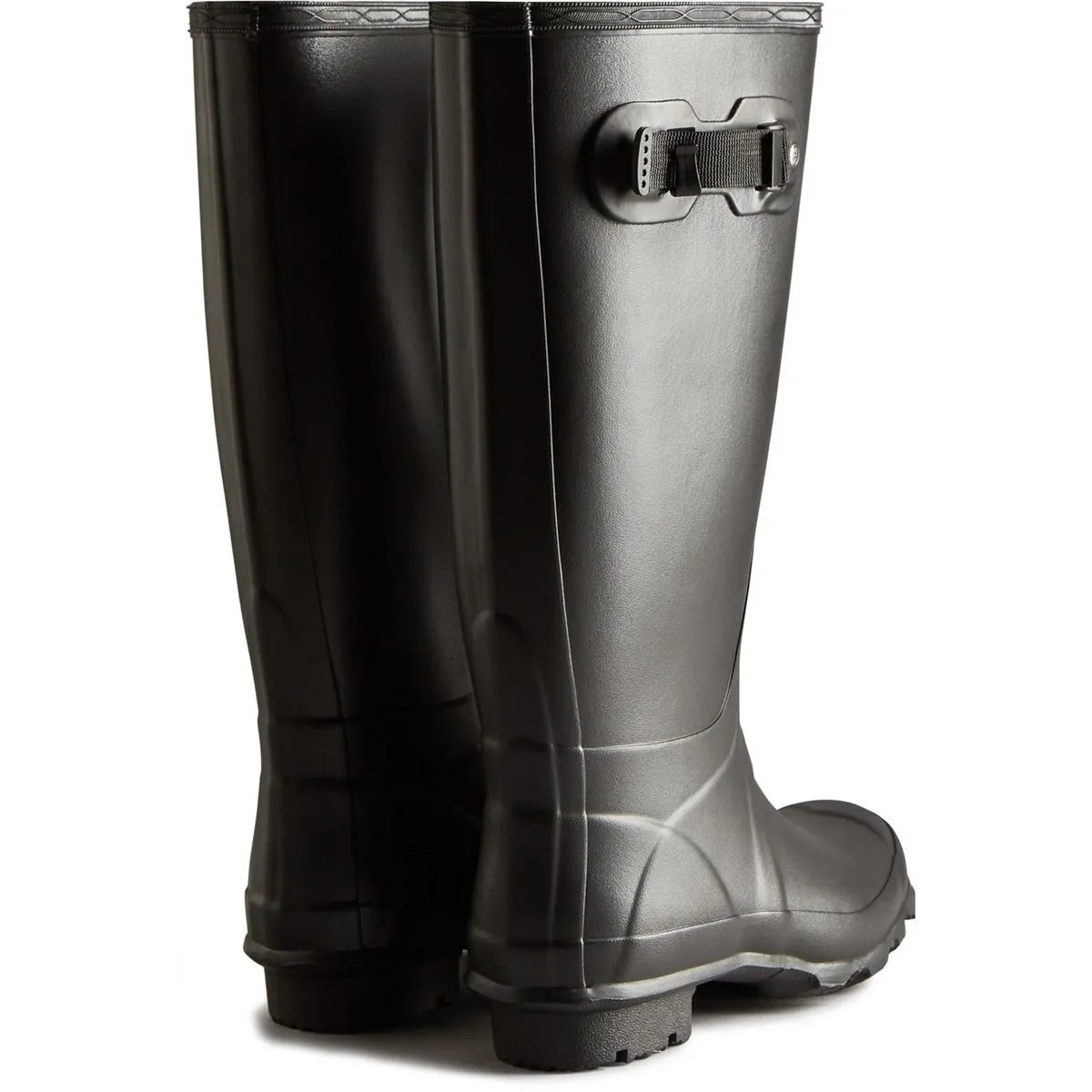 Hunter Huntress Wide Leg Wellington Boots Black