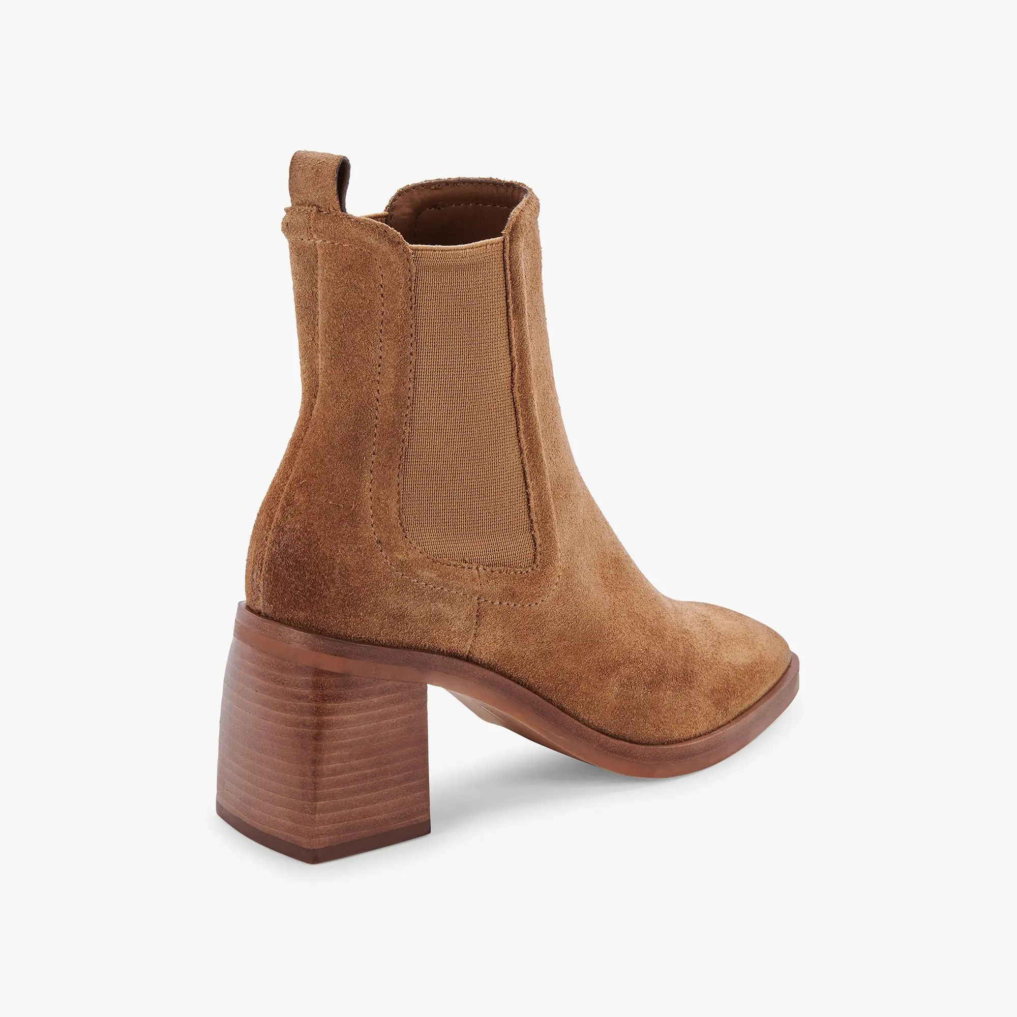 ILIANA BOOTIES DK BROWN SUEDE - re:vita