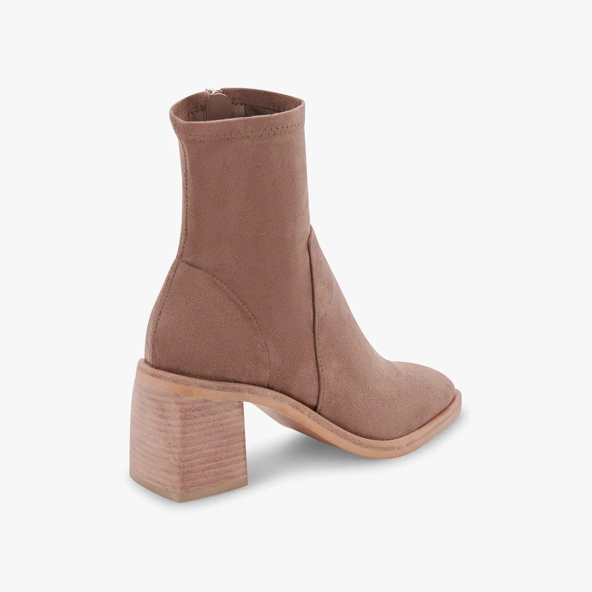 INDIGA BOOTIES IN TRUFFLE STELLA SUEDE - re:vita