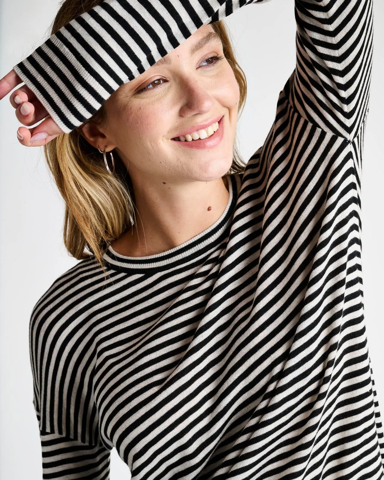 Inez Stripe Sweater