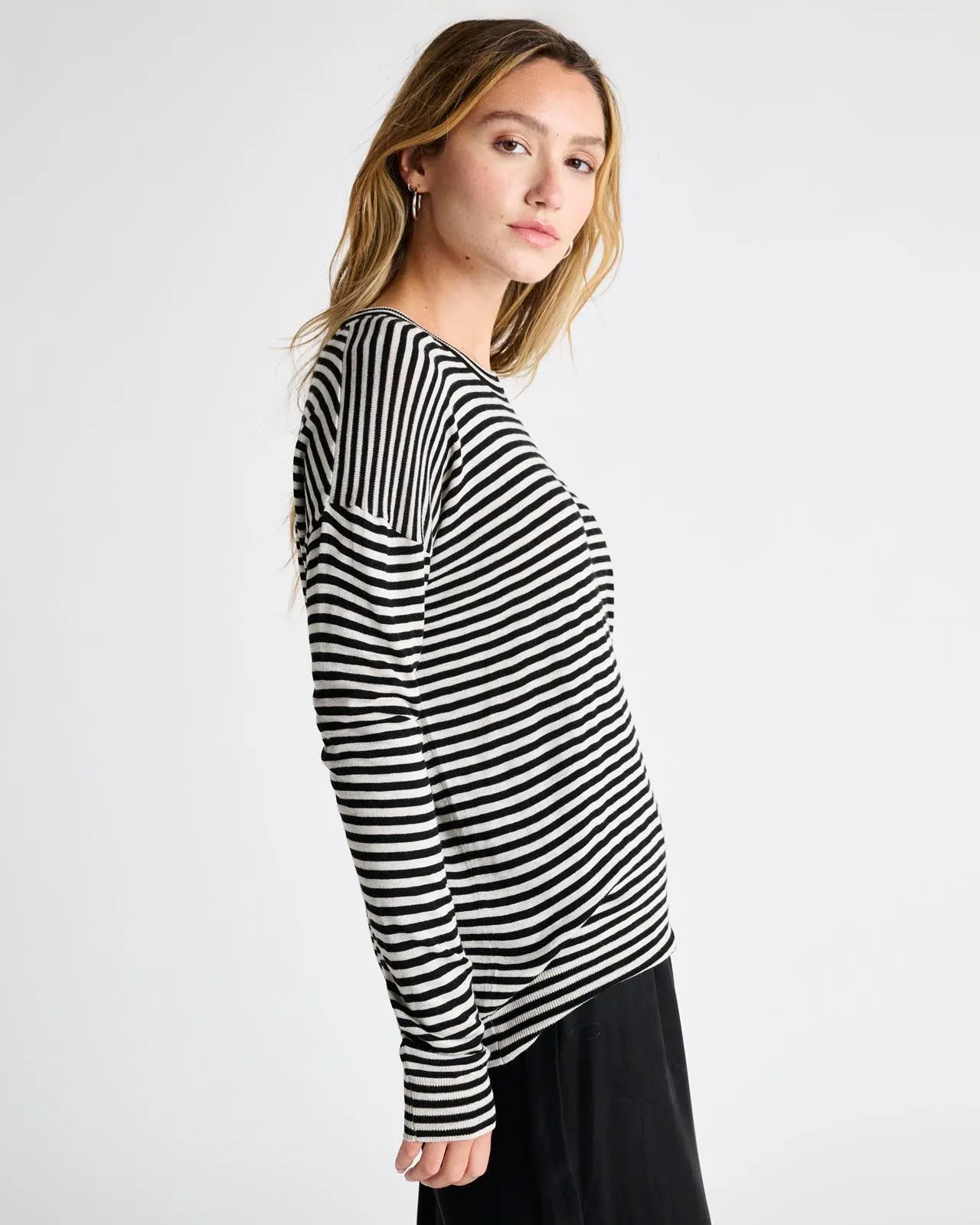 Inez Stripe Sweater