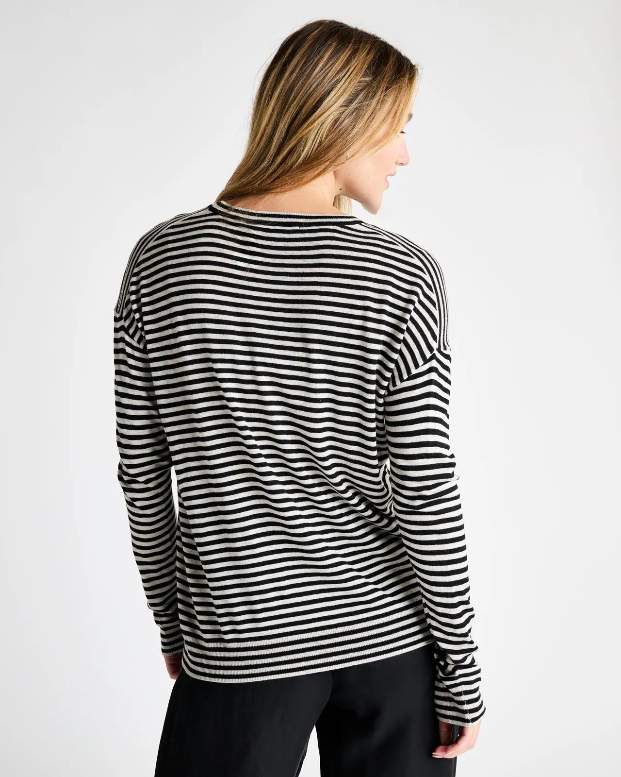 Inez Stripe Sweater