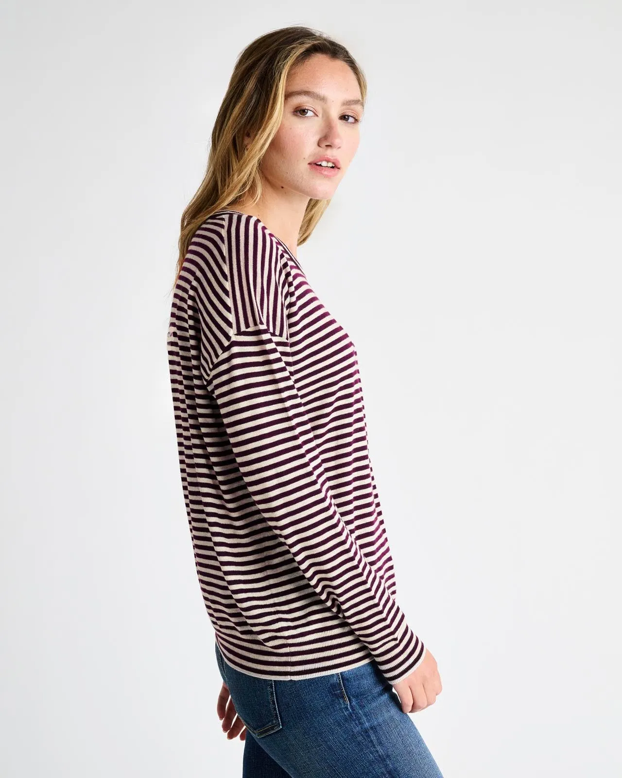 Inez Stripe Sweater